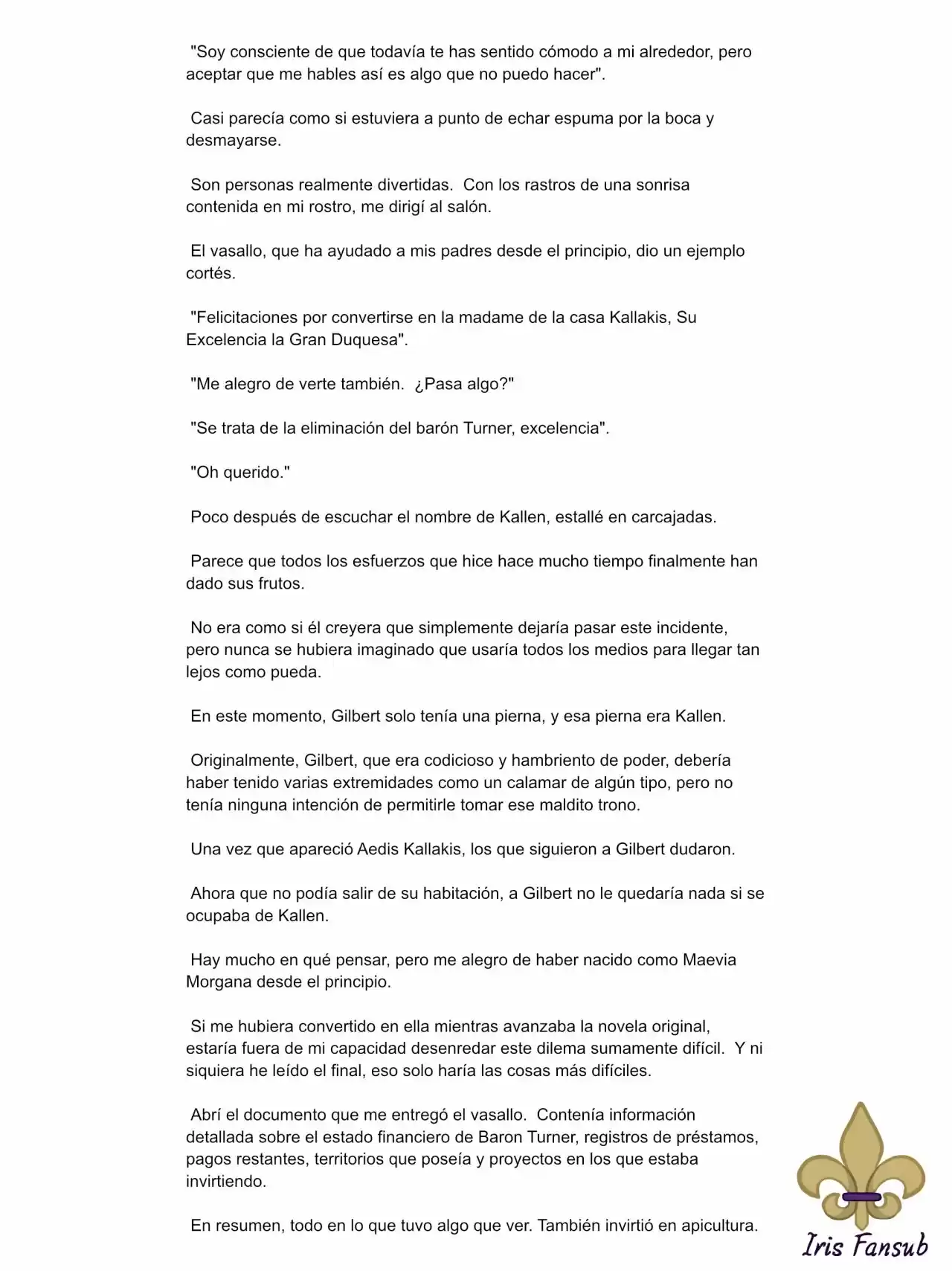 En Lugar Del Hijo, Tomaré Al Padre (Novela) capítulo 18 página 3