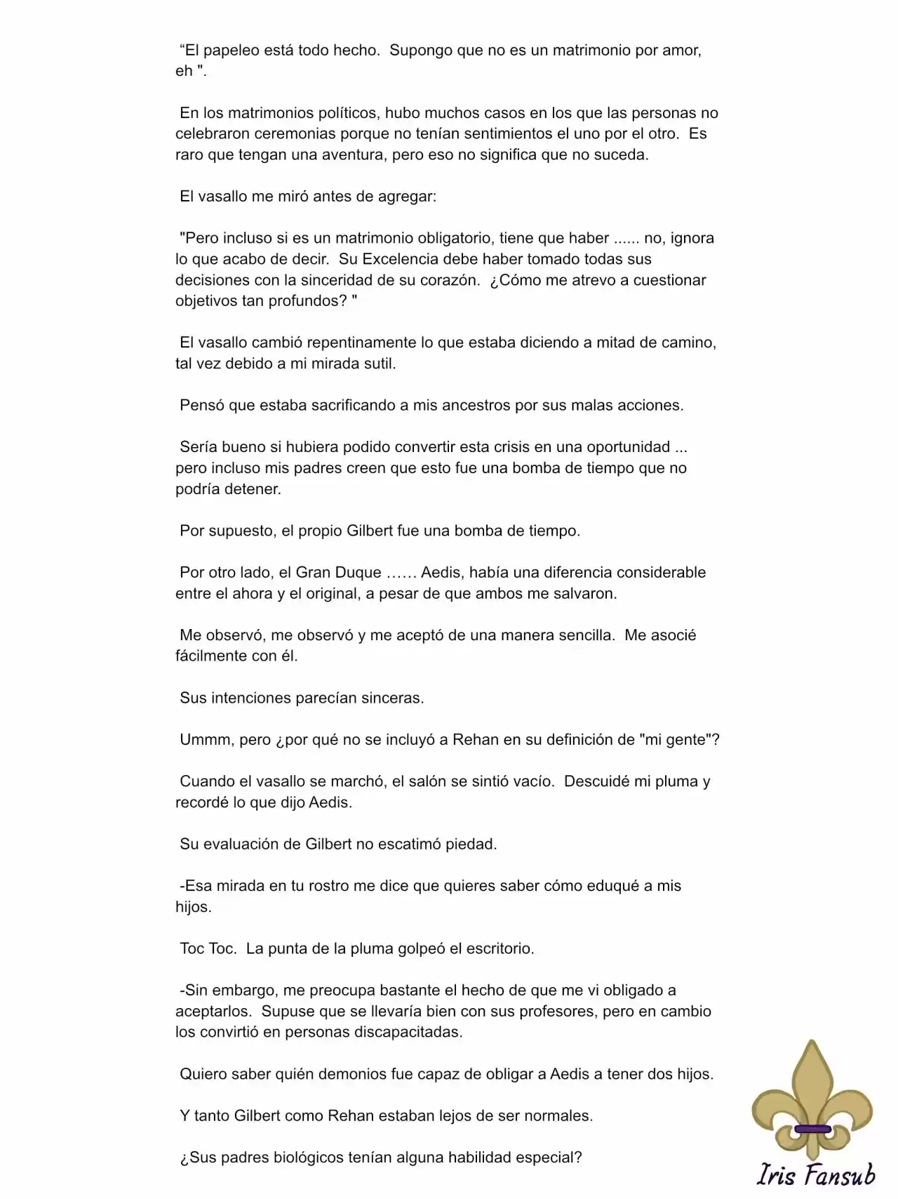 En Lugar Del Hijo, Tomaré Al Padre (Novela) capítulo 18 página 6