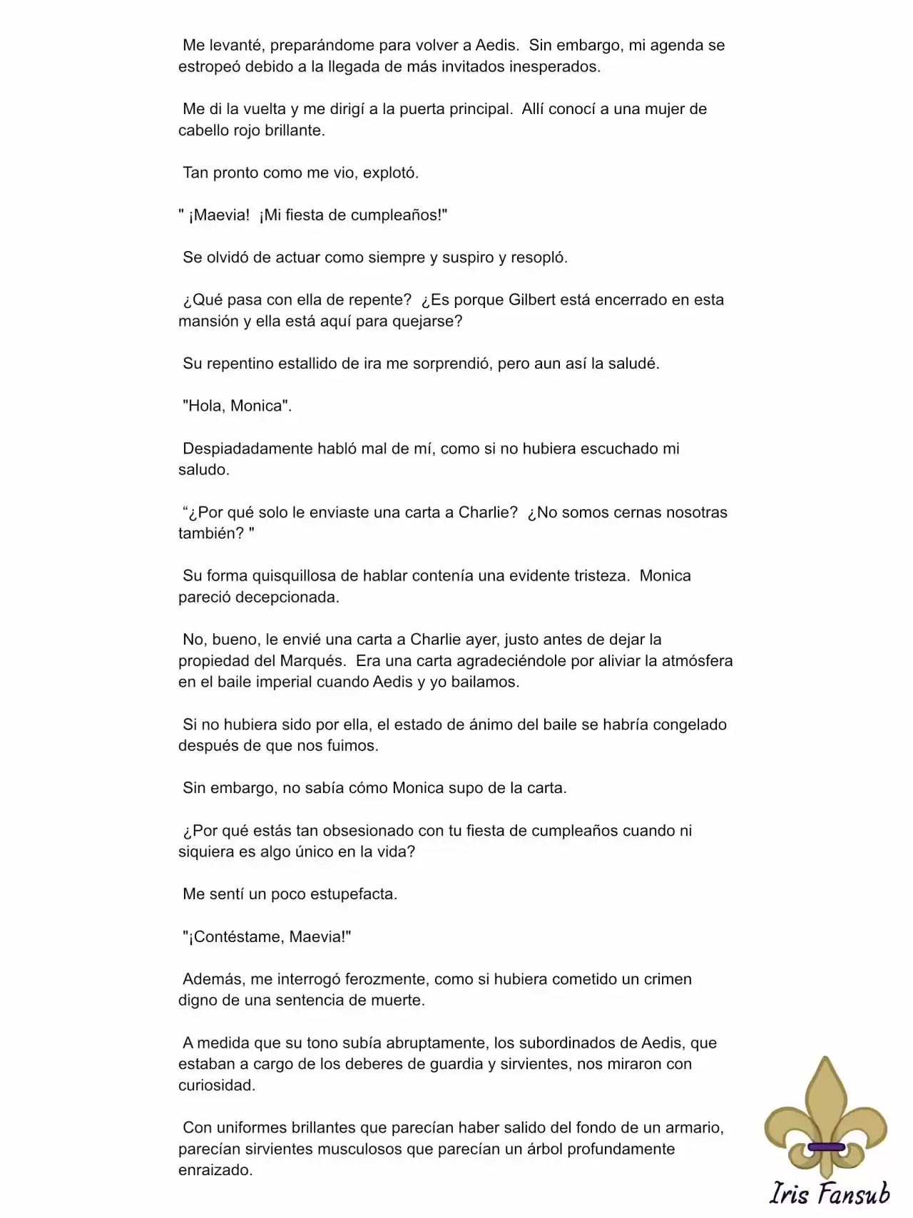 En Lugar Del Hijo, Tomaré Al Padre (Novela) capítulo 18 página 7
