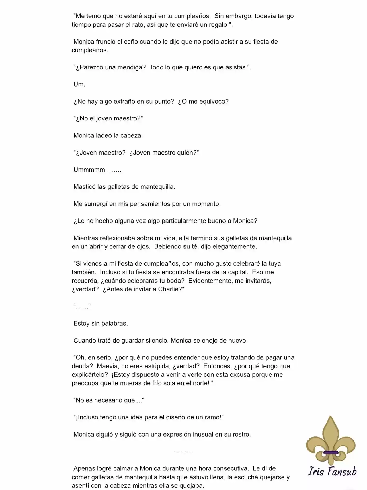 En Lugar Del Hijo, Tomaré Al Padre (Novela) capítulo 19 página 3