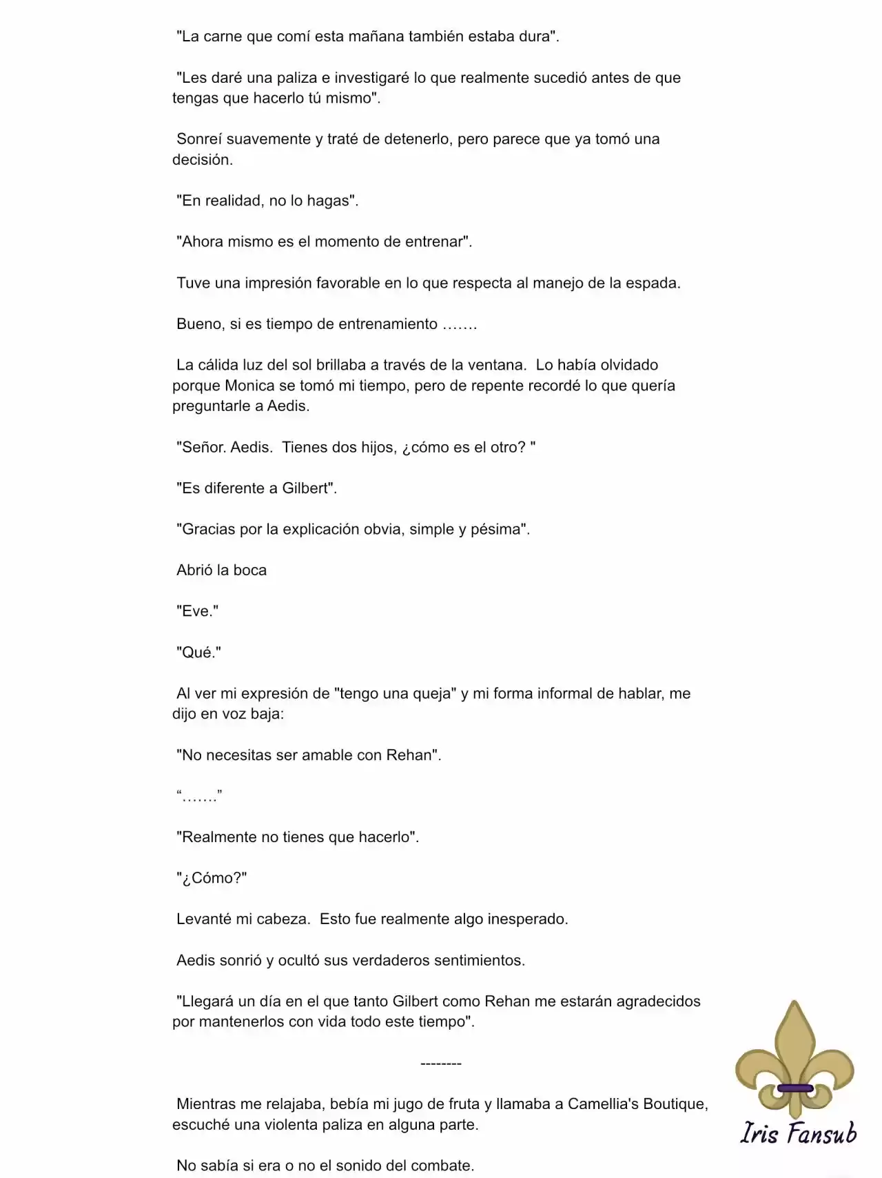 En Lugar Del Hijo, Tomaré Al Padre (Novela) capítulo 19 página 5
