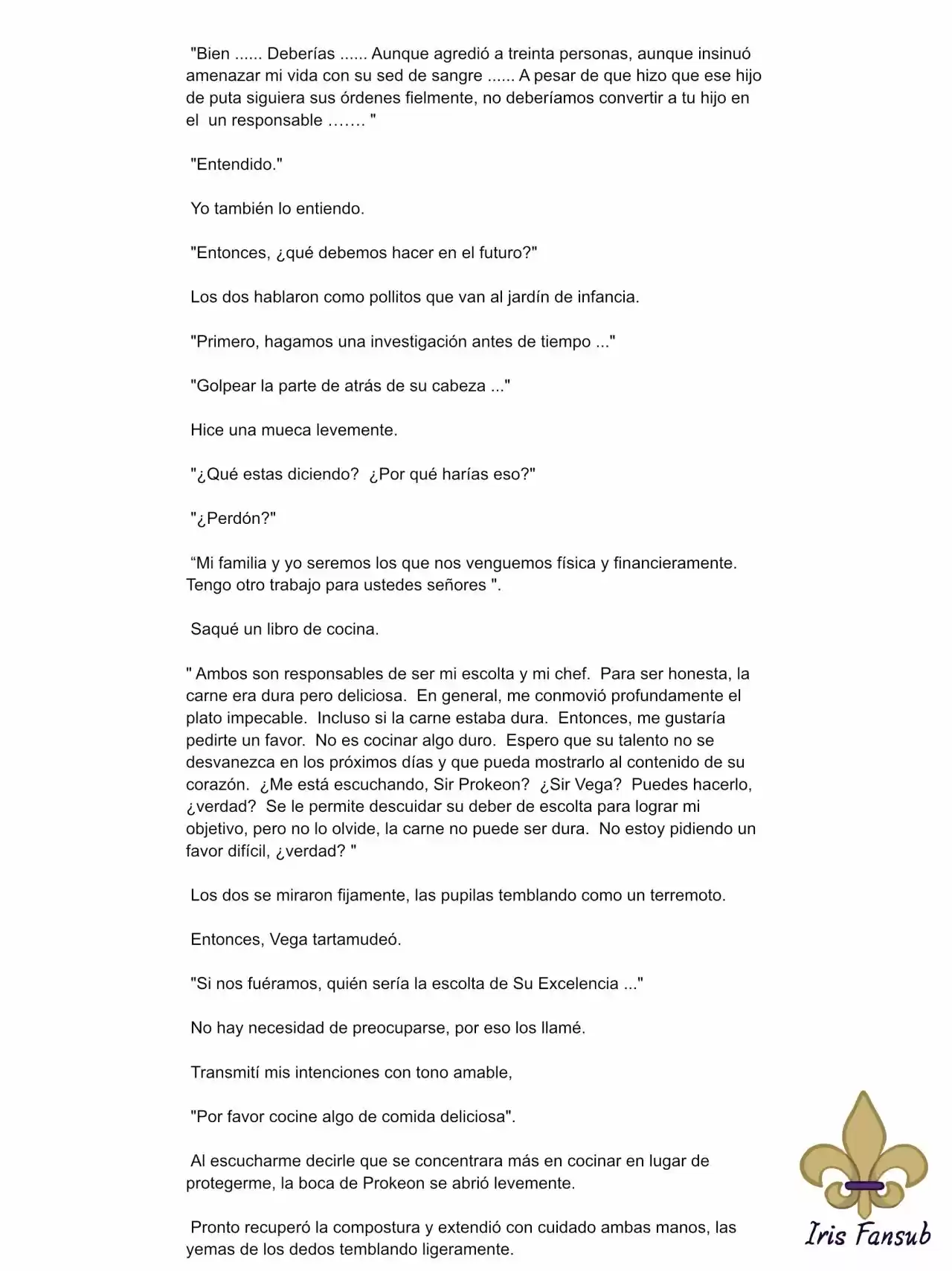 En Lugar Del Hijo, Tomaré Al Padre (Novela) capítulo 20 página 3