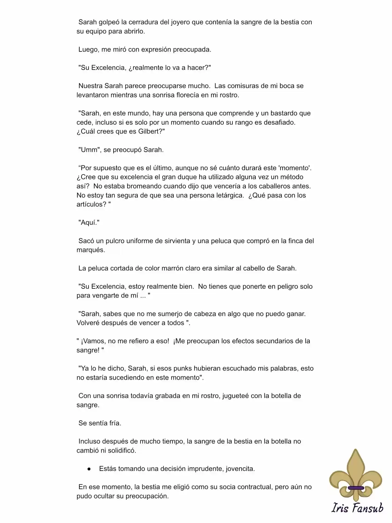 En Lugar Del Hijo, Tomaré Al Padre (Novela) capítulo 20 página 6