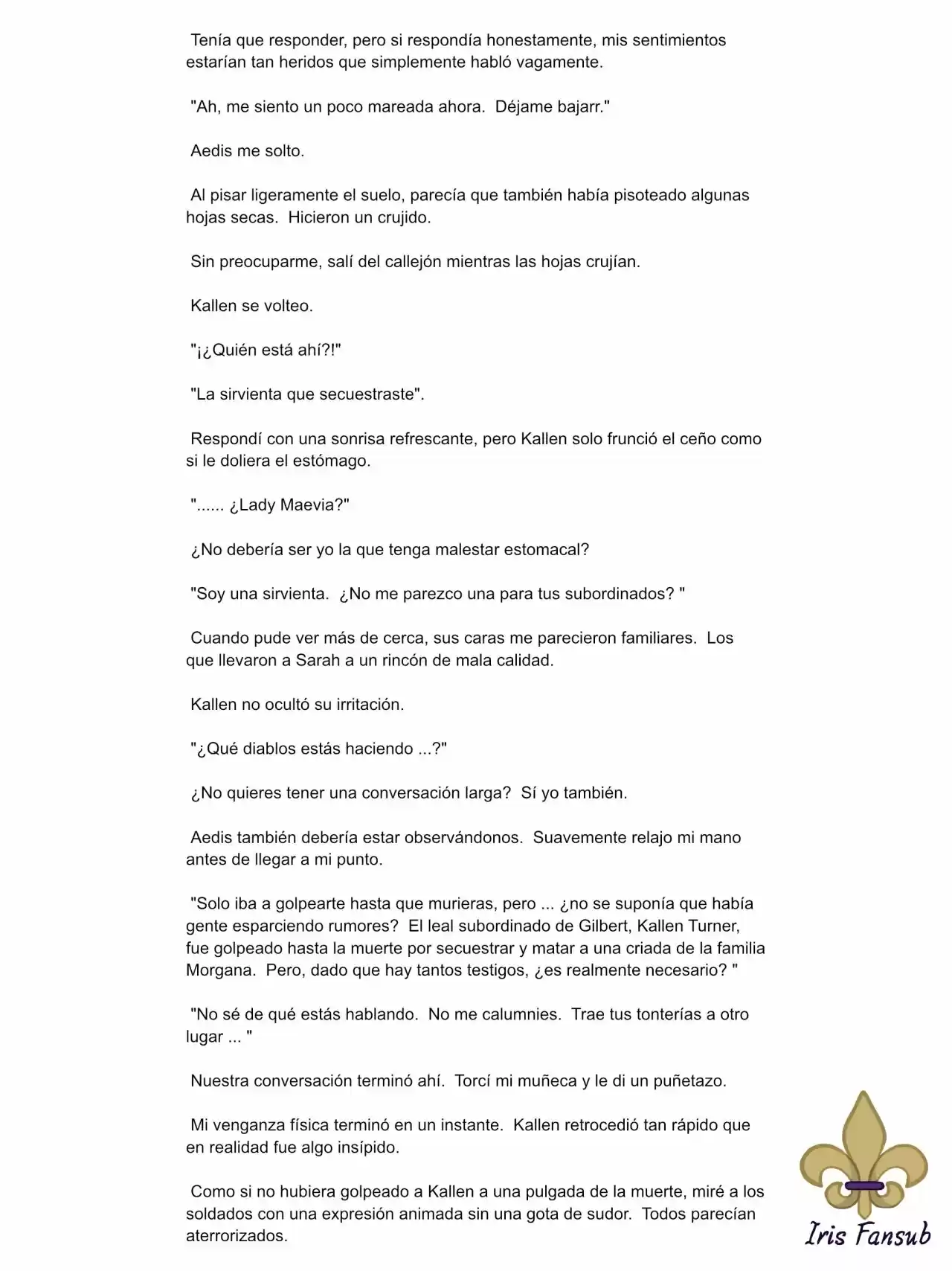 En Lugar Del Hijo, Tomaré Al Padre (Novela) capítulo 21 página 3