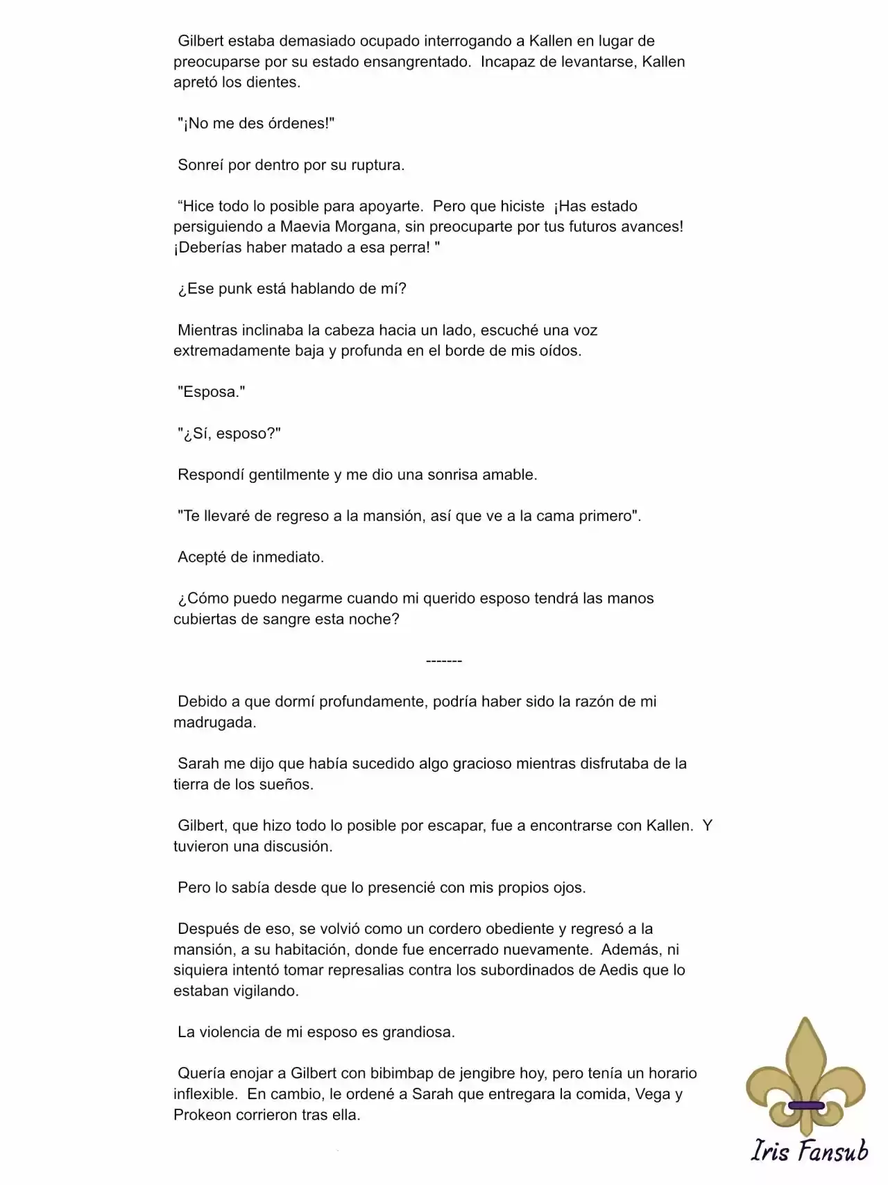 En Lugar Del Hijo, Tomaré Al Padre (Novela) capítulo 21 página 5