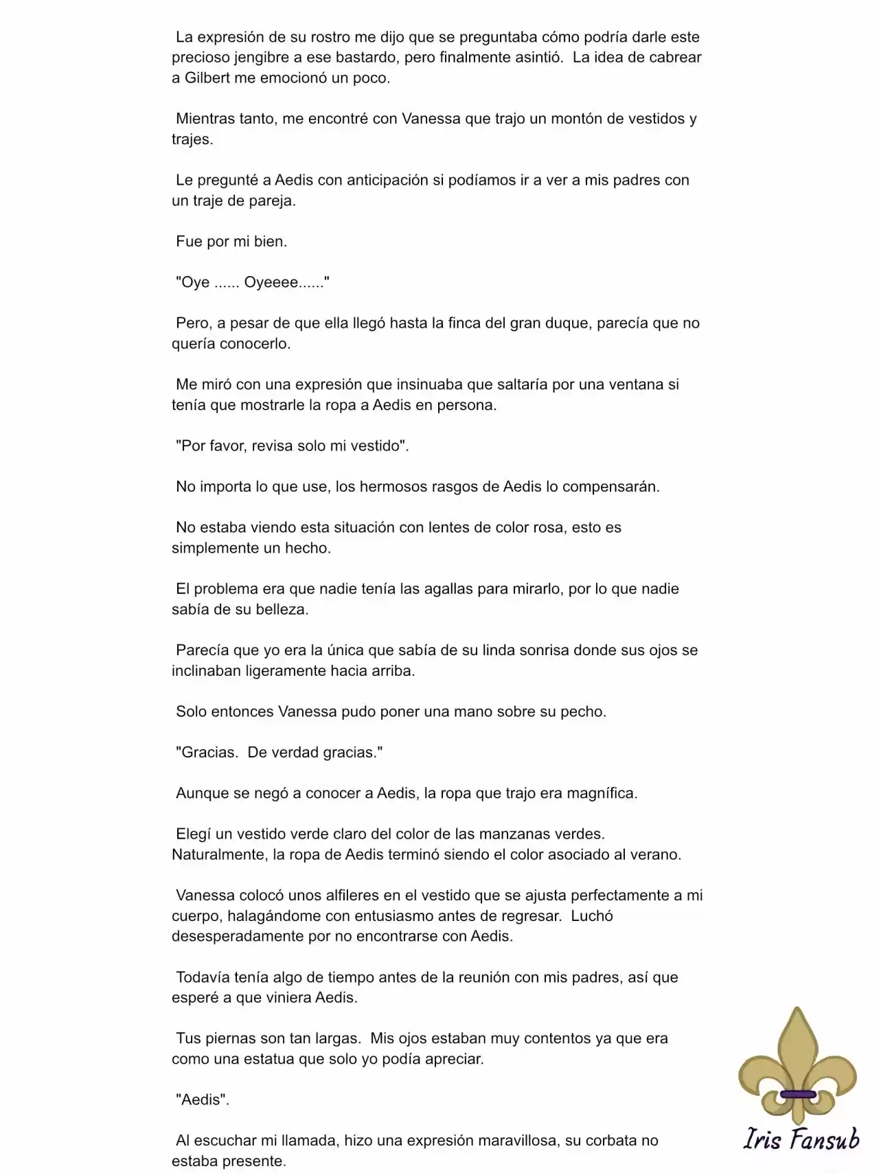 En Lugar Del Hijo, Tomaré Al Padre (Novela) capítulo 21 página 10