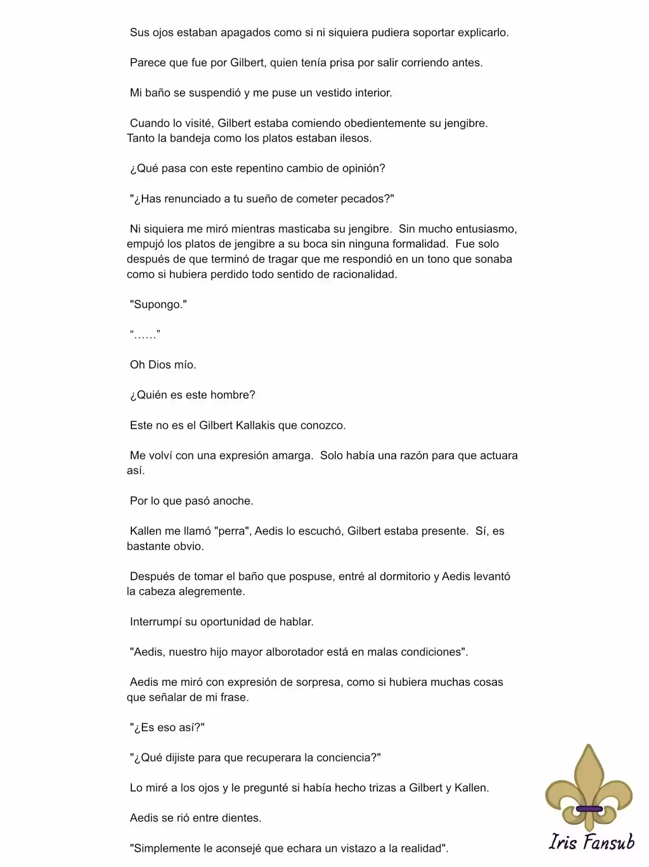 En Lugar Del Hijo, Tomaré Al Padre (Novela) capítulo 22 página 7