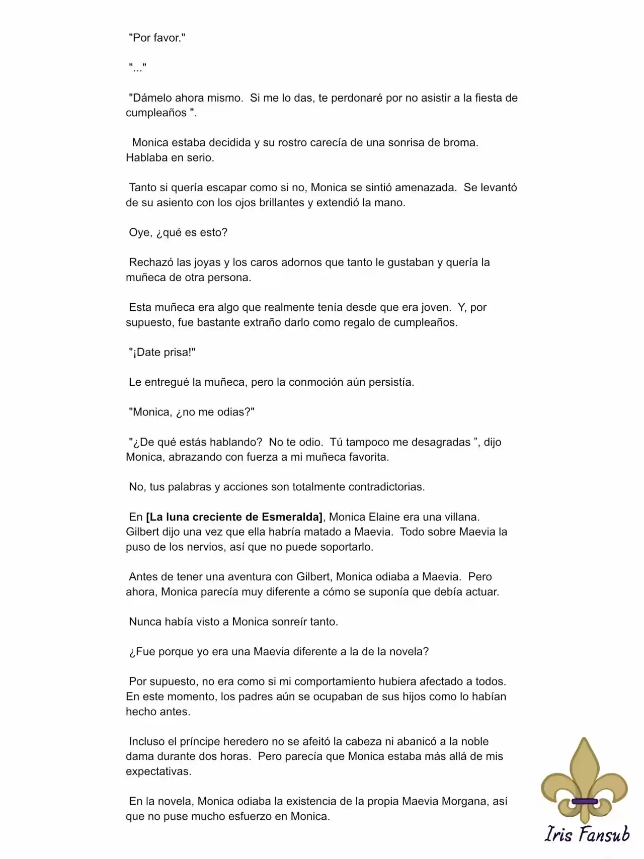 En Lugar Del Hijo, Tomaré Al Padre (Novela) capítulo 23 página 4