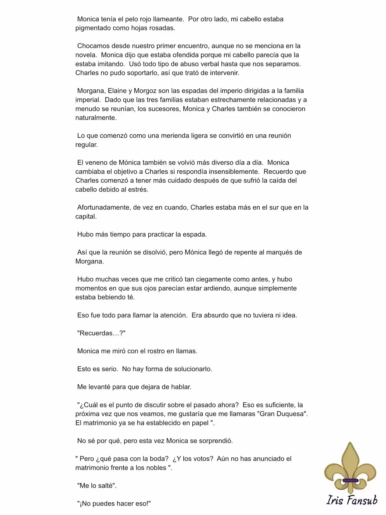 En Lugar Del Hijo, Tomaré Al Padre (Novela) capítulo 23 página 8