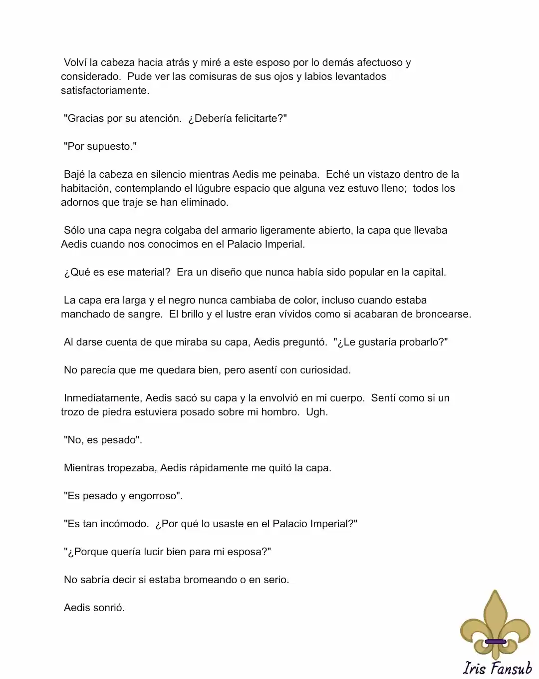 En Lugar Del Hijo, Tomaré Al Padre (Novela) capítulo 24 página 4