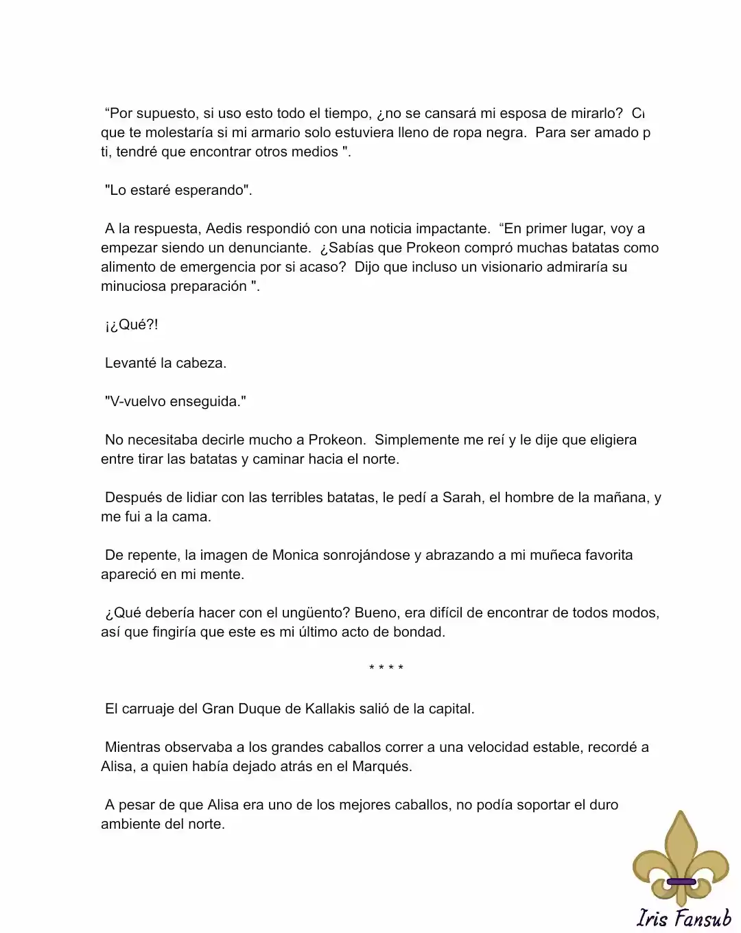 En Lugar Del Hijo, Tomaré Al Padre (Novela) capítulo 24 página 5
