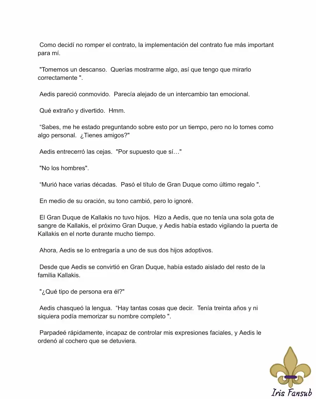 En Lugar Del Hijo, Tomaré Al Padre (Novela) capítulo 24 página 7