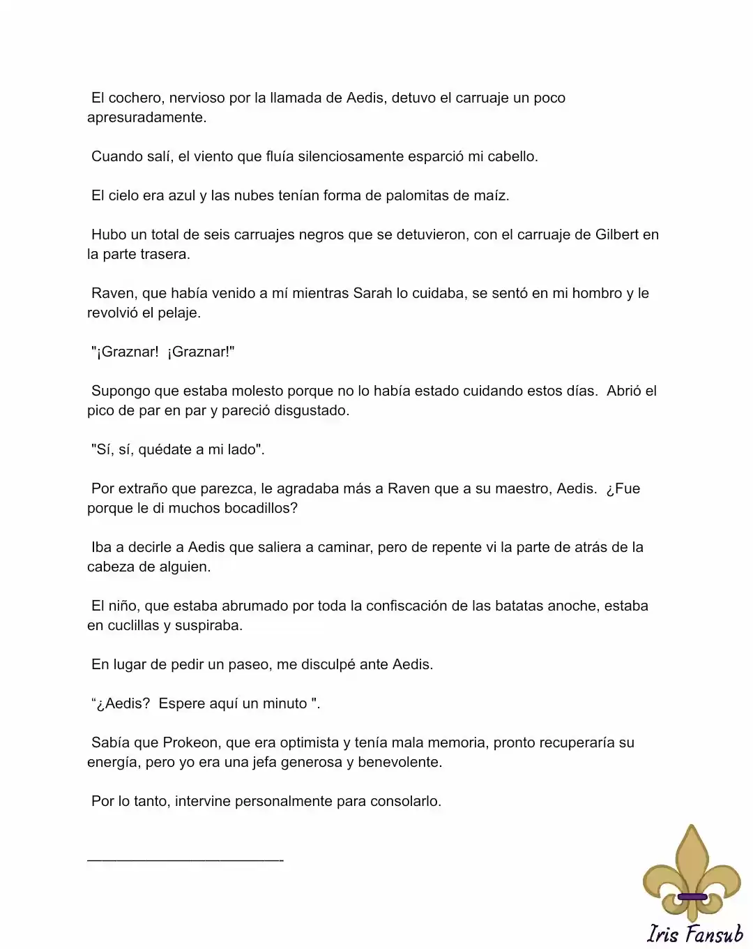 En Lugar Del Hijo, Tomaré Al Padre (Novela) capítulo 24 página 8