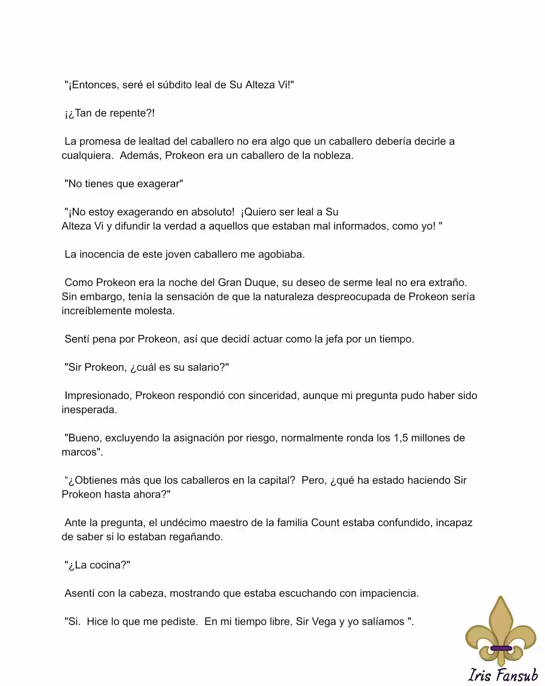 En Lugar Del Hijo, Tomaré Al Padre (Novela) capítulo 25 página 4