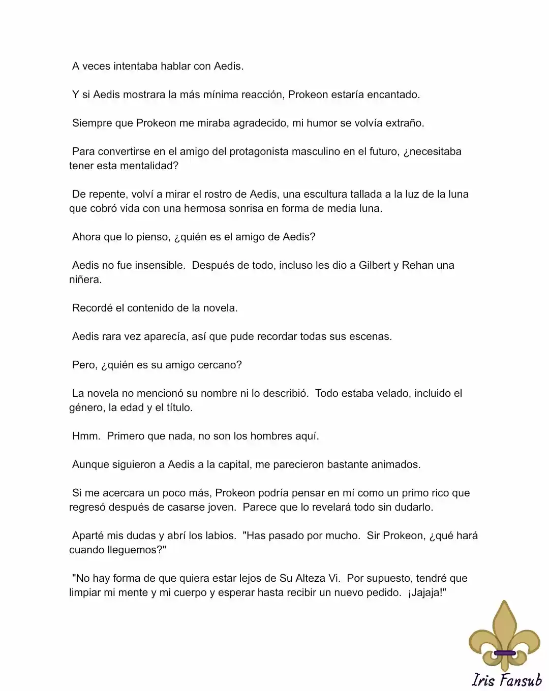 En Lugar Del Hijo, Tomaré Al Padre (Novela) capítulo 25 página 7