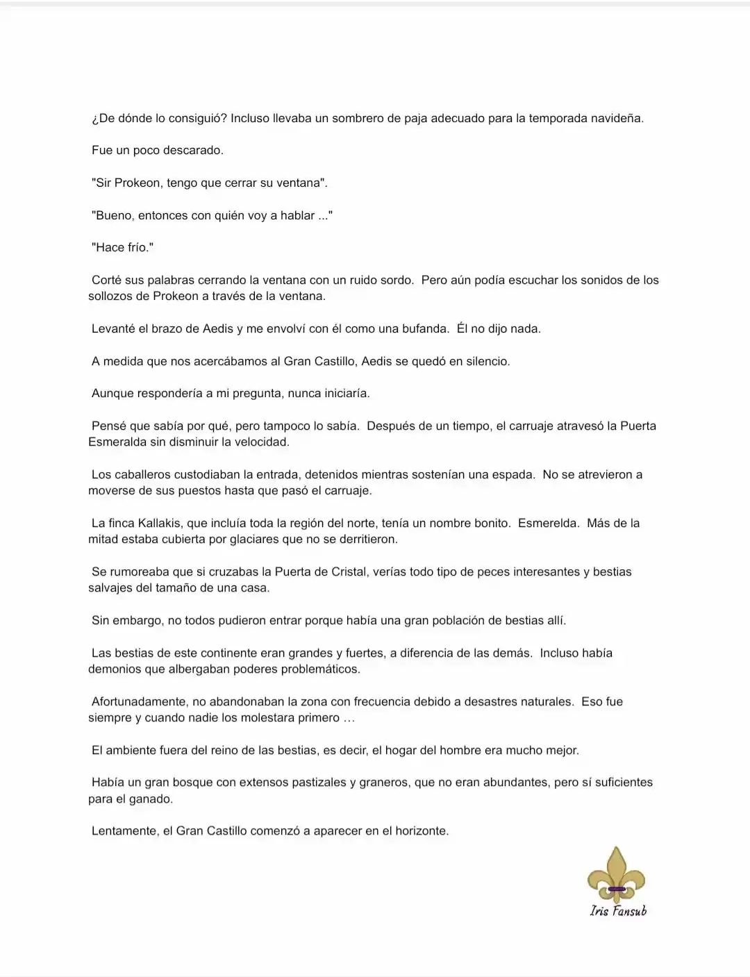 En Lugar Del Hijo, Tomaré Al Padre (Novela) capítulo 26 página 3