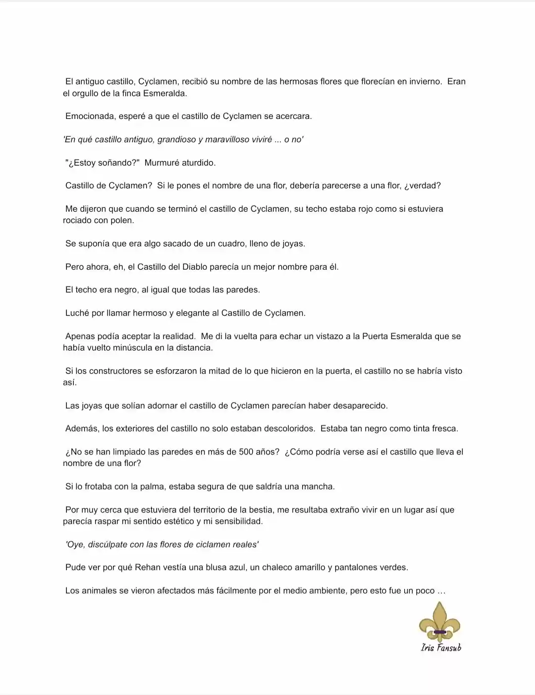 En Lugar Del Hijo, Tomaré Al Padre (Novela) capítulo 26 página 4