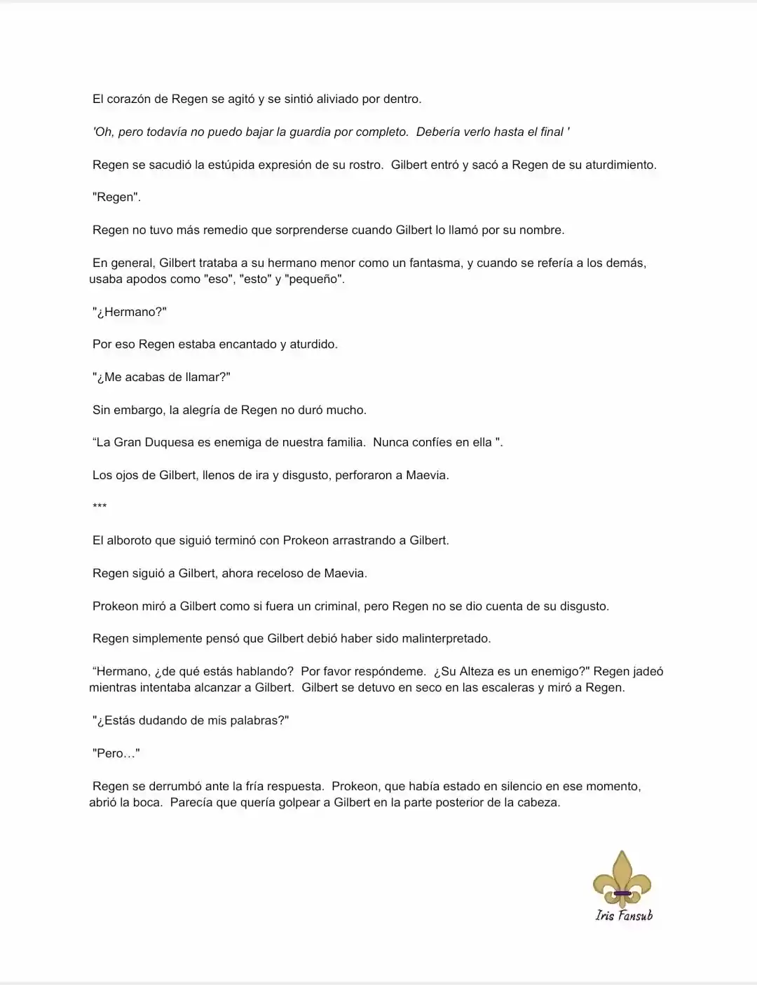 En Lugar Del Hijo, Tomaré Al Padre (Novela) capítulo 28 página 4