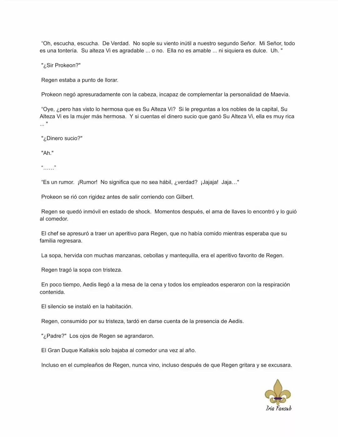 En Lugar Del Hijo, Tomaré Al Padre (Novela) capítulo 28 página 5