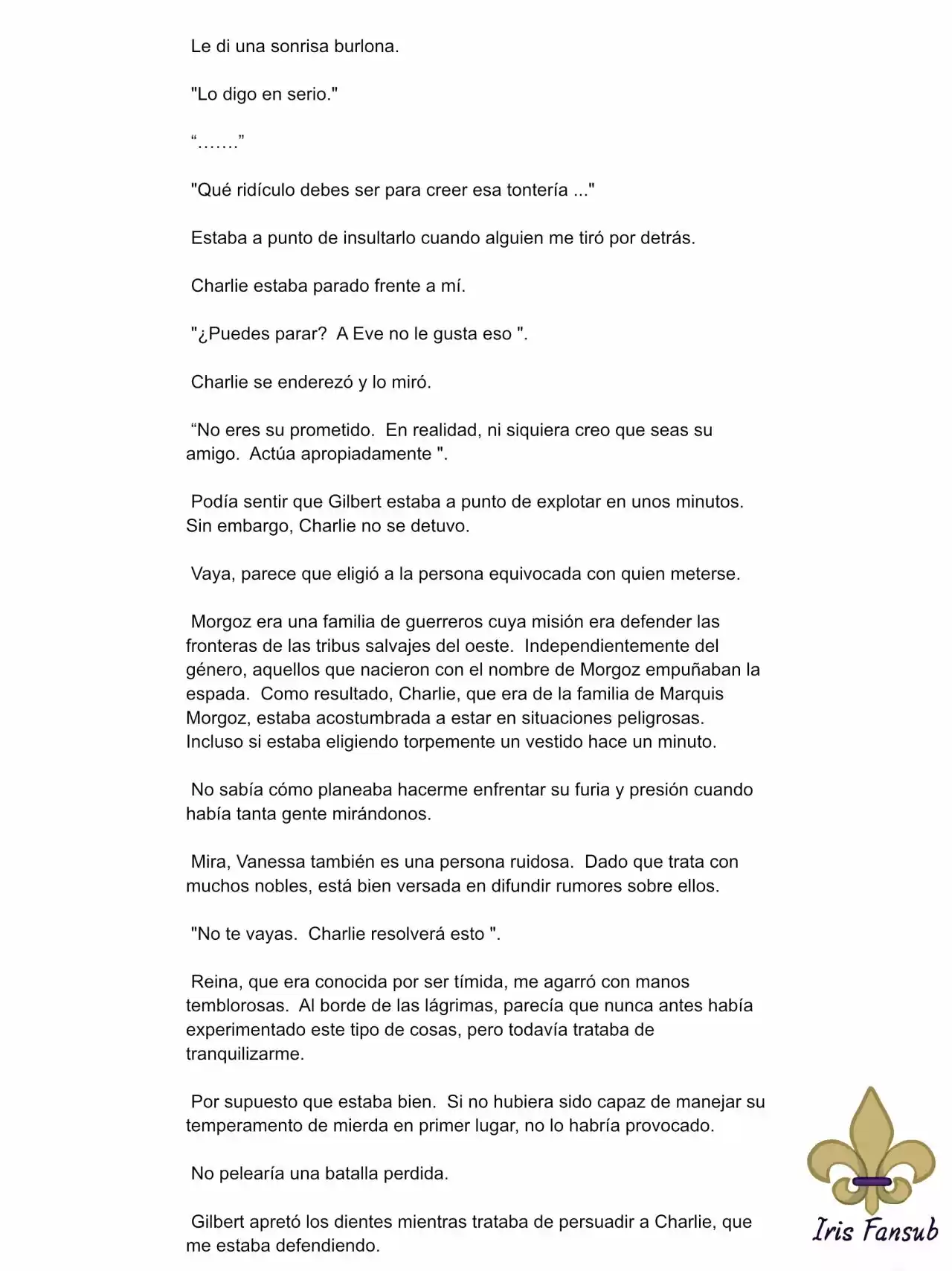 En Lugar Del Hijo, Tomaré Al Padre (Novela) capítulo 3 página 6