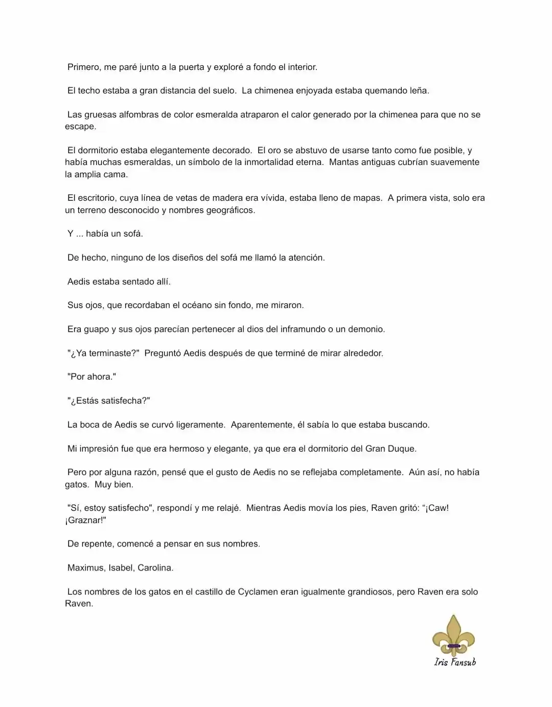 En Lugar Del Hijo, Tomaré Al Padre (Novela) capítulo 30 página 4