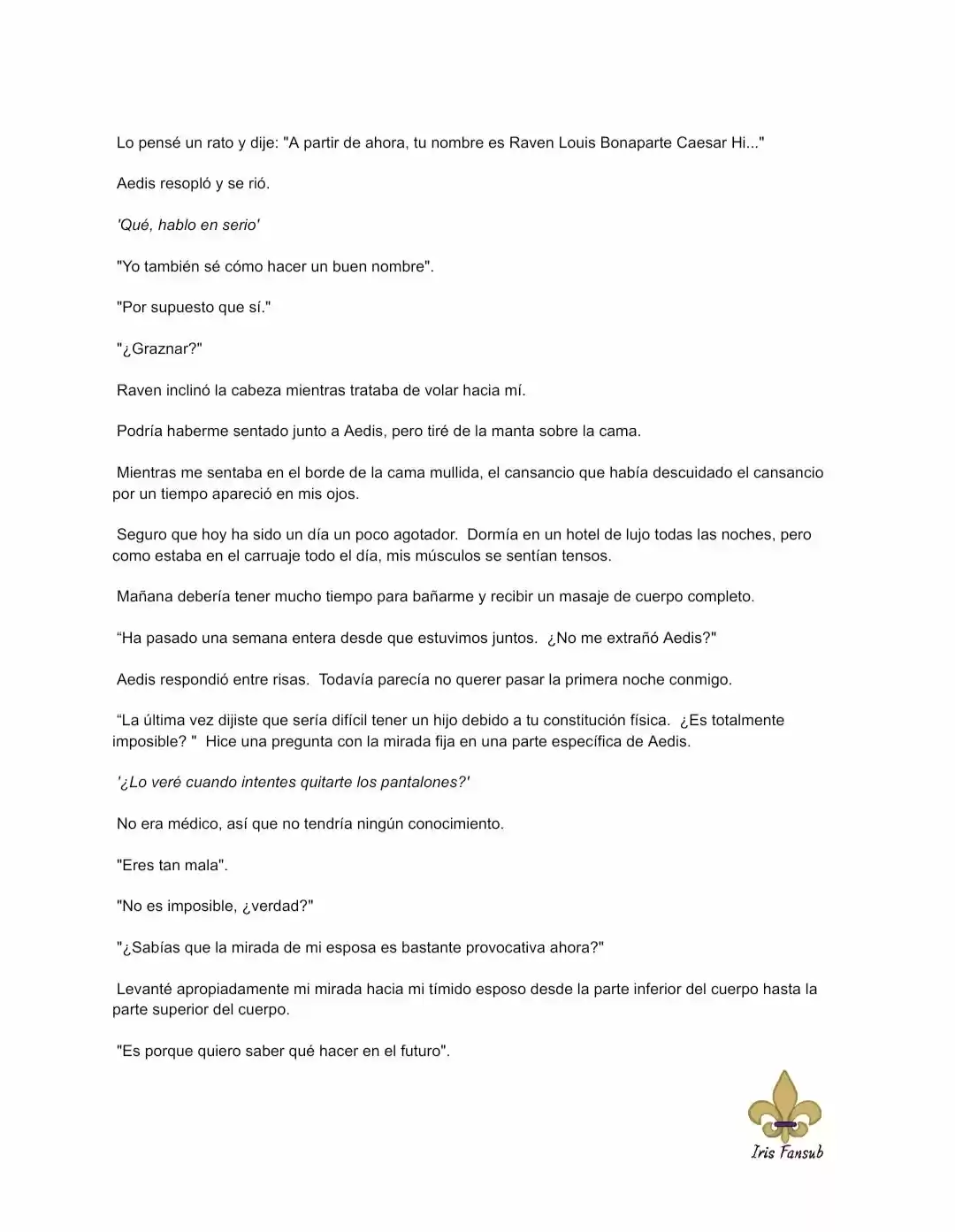 En Lugar Del Hijo, Tomaré Al Padre (Novela) capítulo 30 página 5