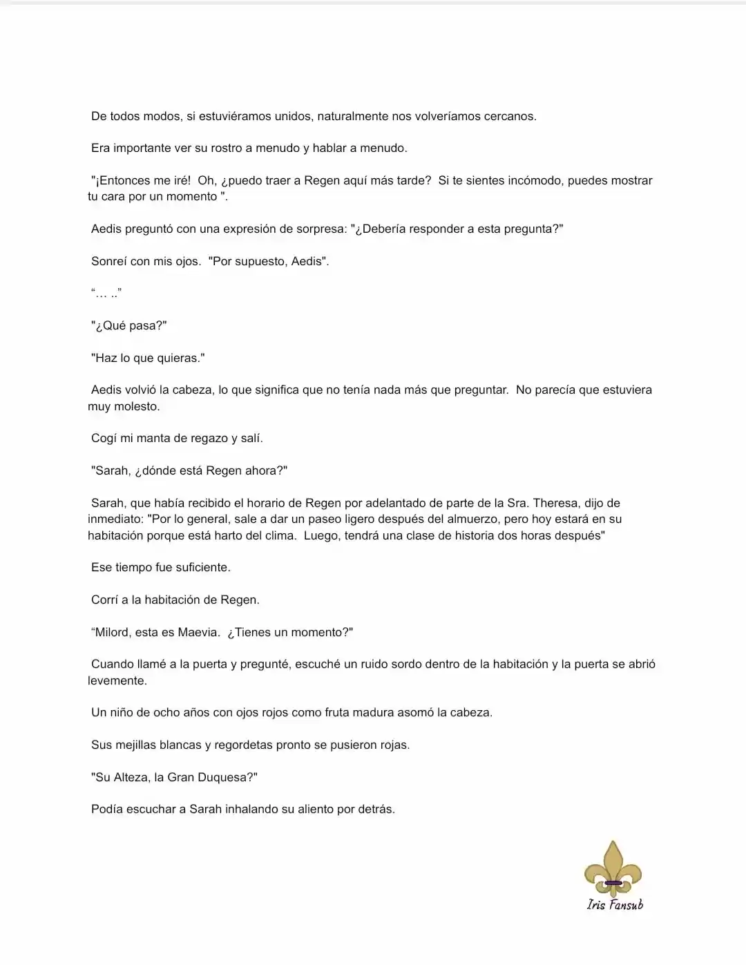 En Lugar Del Hijo, Tomaré Al Padre (Novela) capítulo 32 página 3