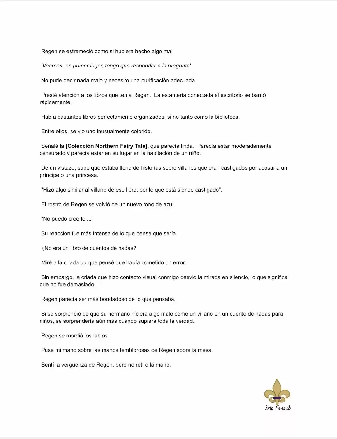 En Lugar Del Hijo, Tomaré Al Padre (Novela) capítulo 33 página 4