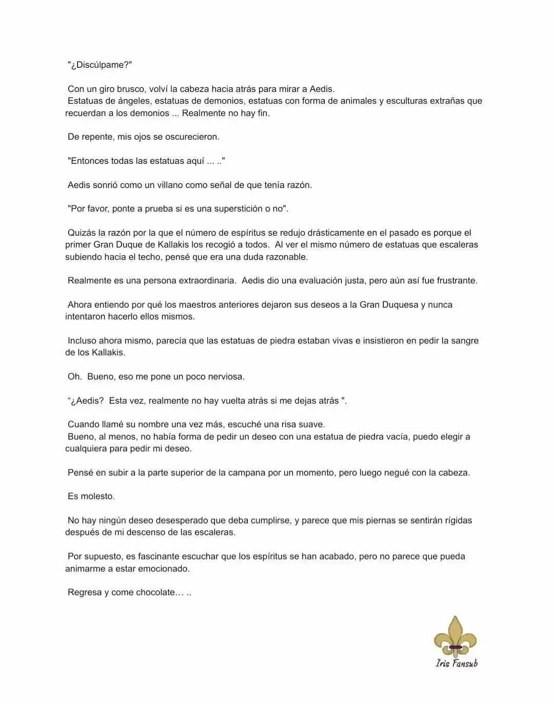 En Lugar Del Hijo, Tomaré Al Padre (Novela) capítulo 35 página 4