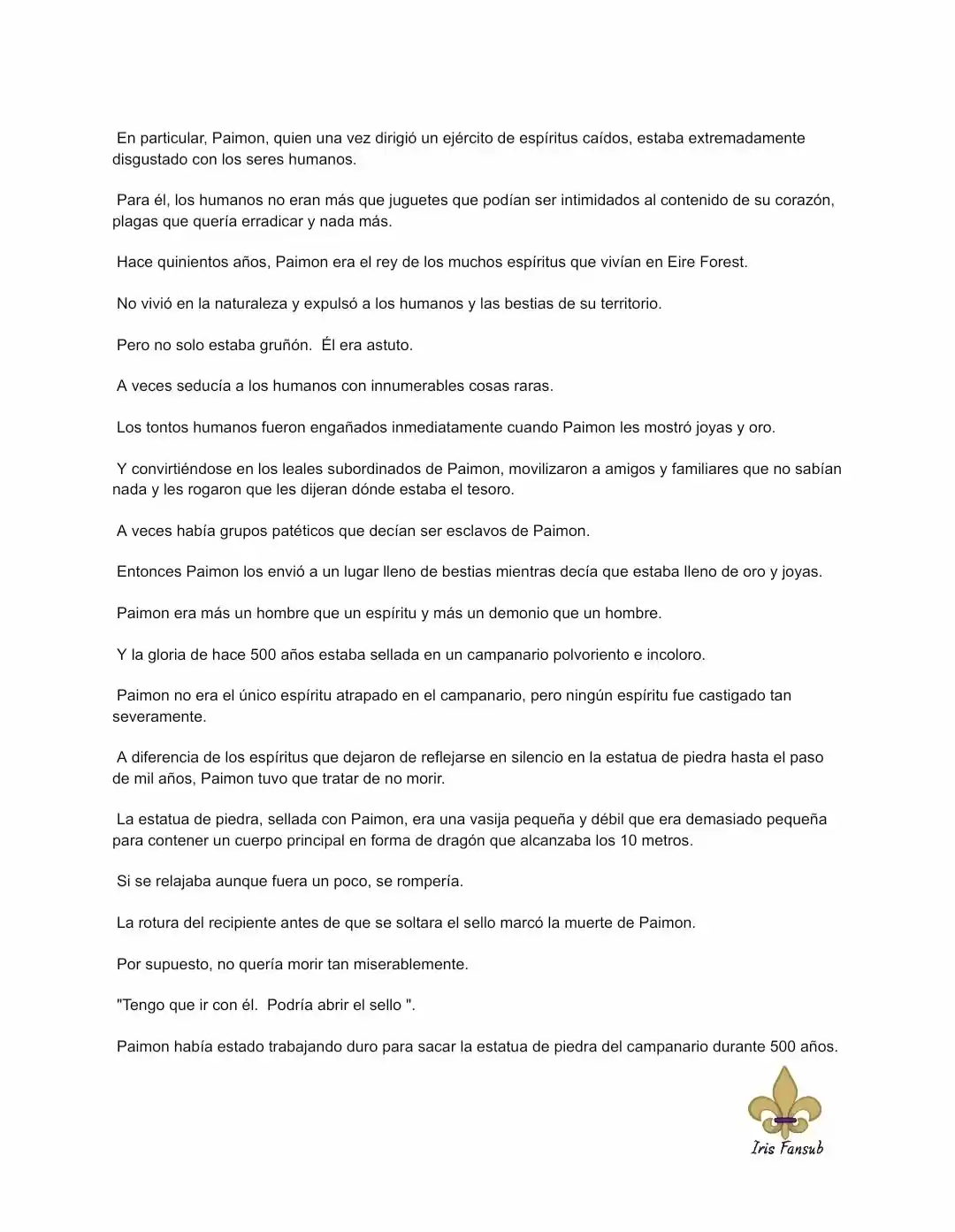 En Lugar Del Hijo, Tomaré Al Padre (Novela) capítulo 36 página 3