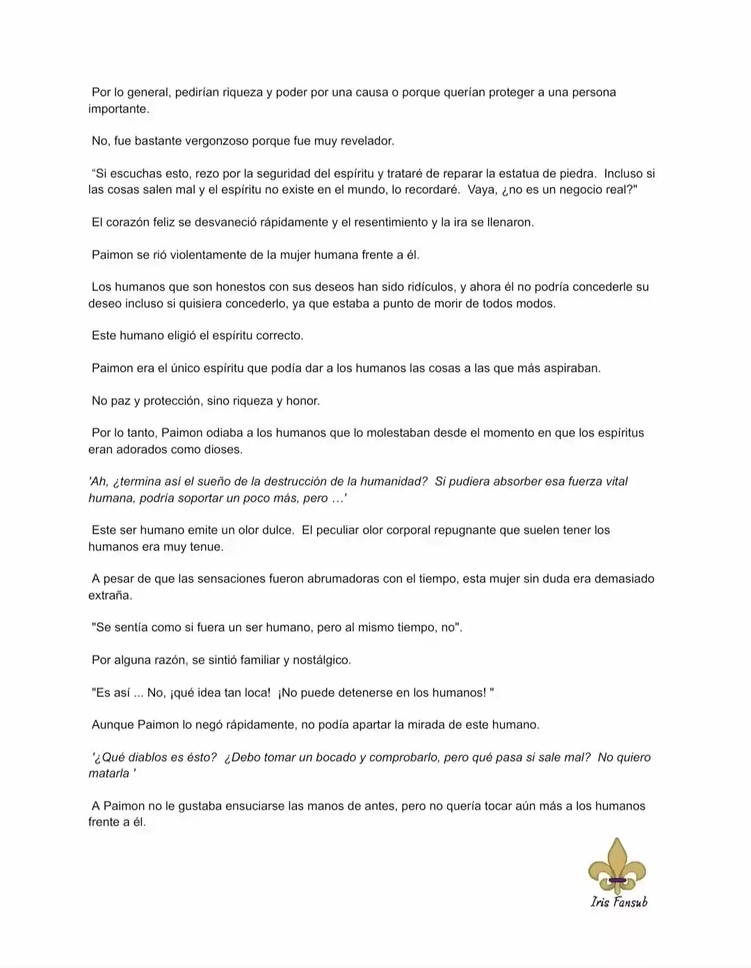 En Lugar Del Hijo, Tomaré Al Padre (Novela) capítulo 36 página 5