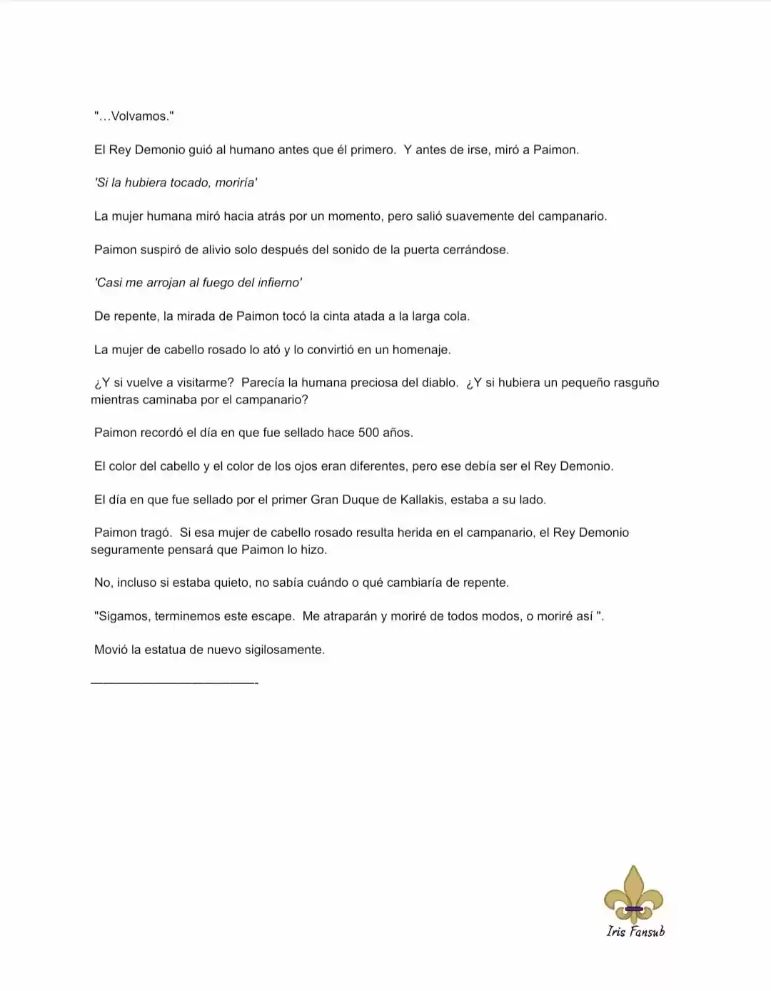 En Lugar Del Hijo, Tomaré Al Padre (Novela) capítulo 36 página 7
