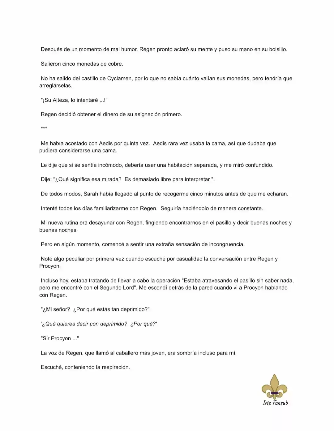En Lugar Del Hijo, Tomaré Al Padre (Novela) capítulo 37 página 3