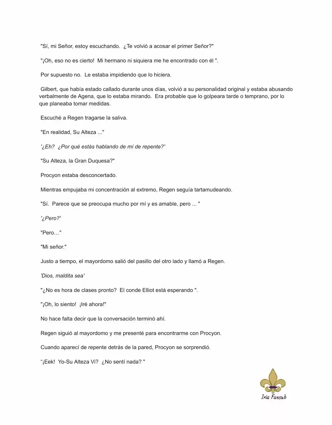 En Lugar Del Hijo, Tomaré Al Padre (Novela) capítulo 37 página 4