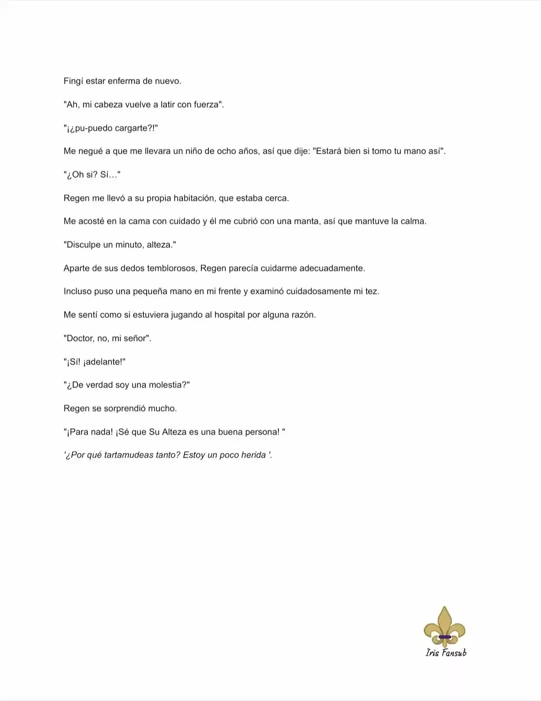 En Lugar Del Hijo, Tomaré Al Padre (Novela) capítulo 38 página 7