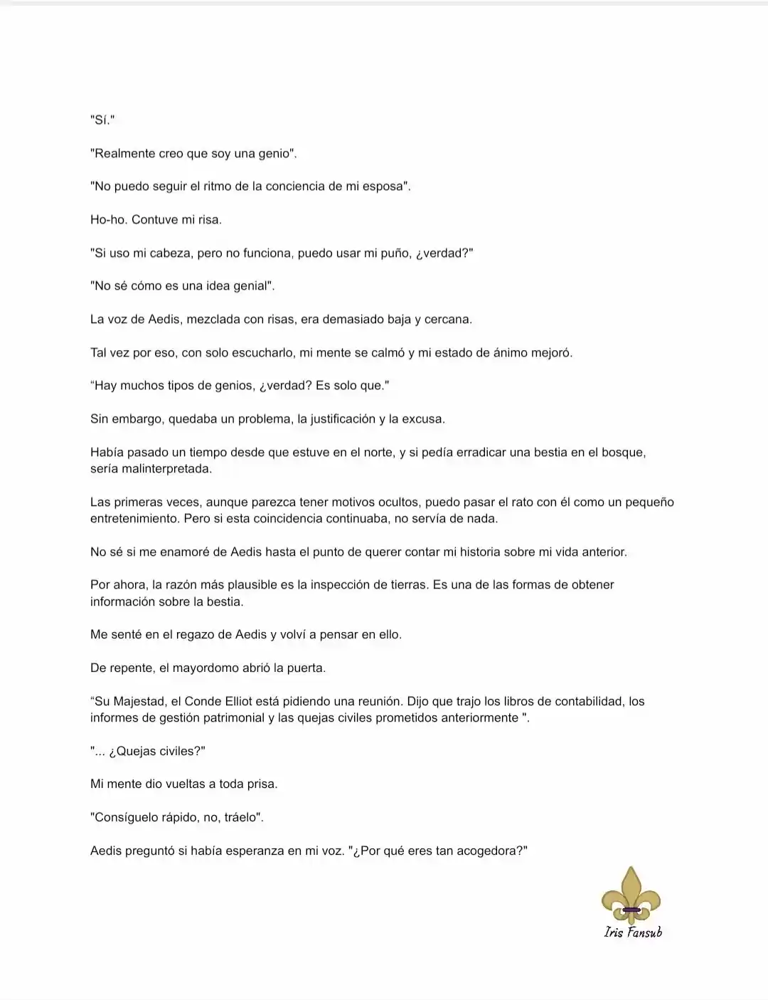 En Lugar Del Hijo, Tomaré Al Padre (Novela) capítulo 39 página 6
