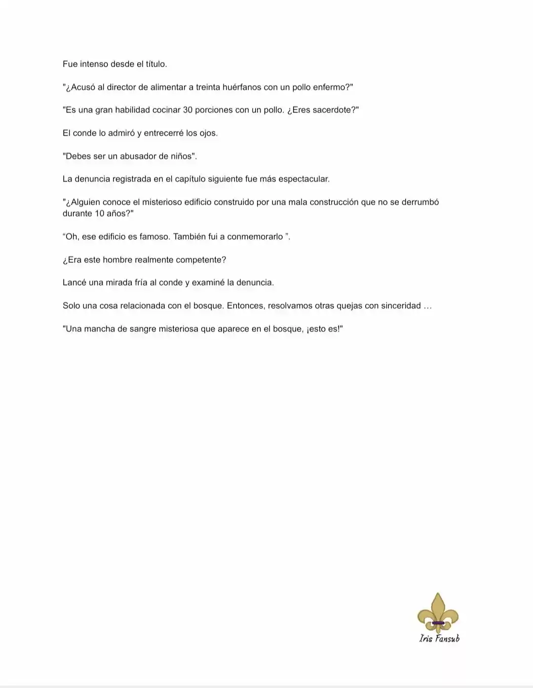 En Lugar Del Hijo, Tomaré Al Padre (Novela) capítulo 39 página 8