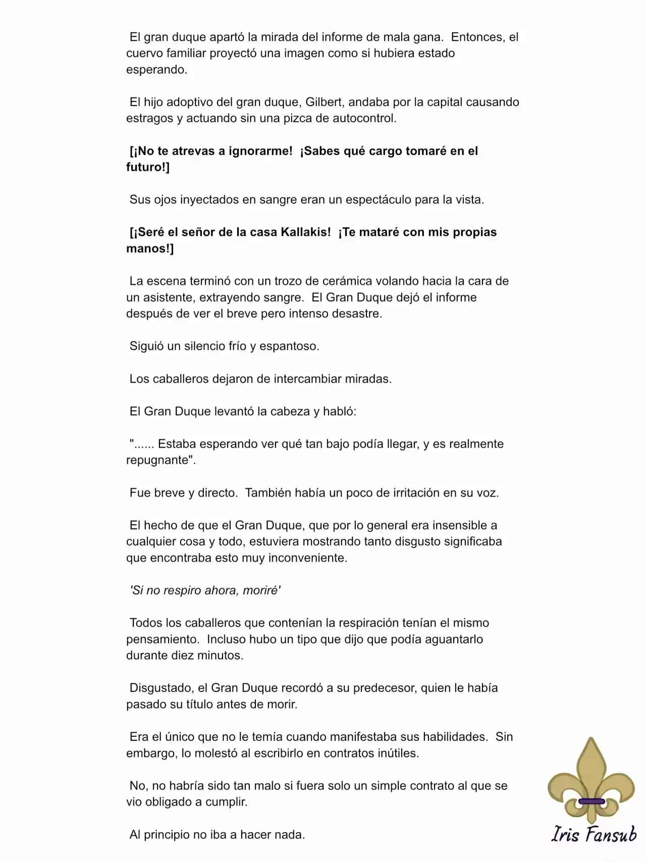 En Lugar Del Hijo, Tomaré Al Padre (Novela) capítulo 4 página 6