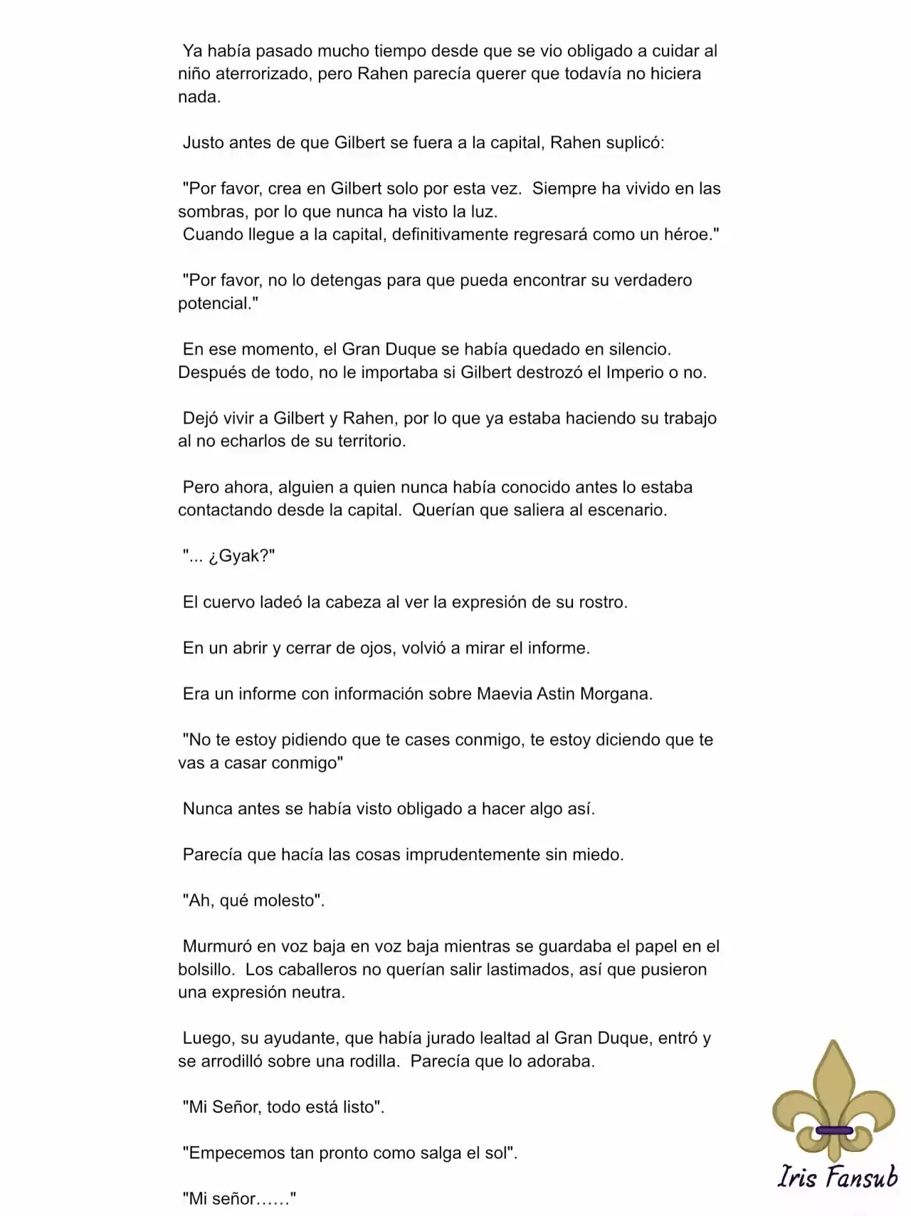 En Lugar Del Hijo, Tomaré Al Padre (Novela) capítulo 4 página 7