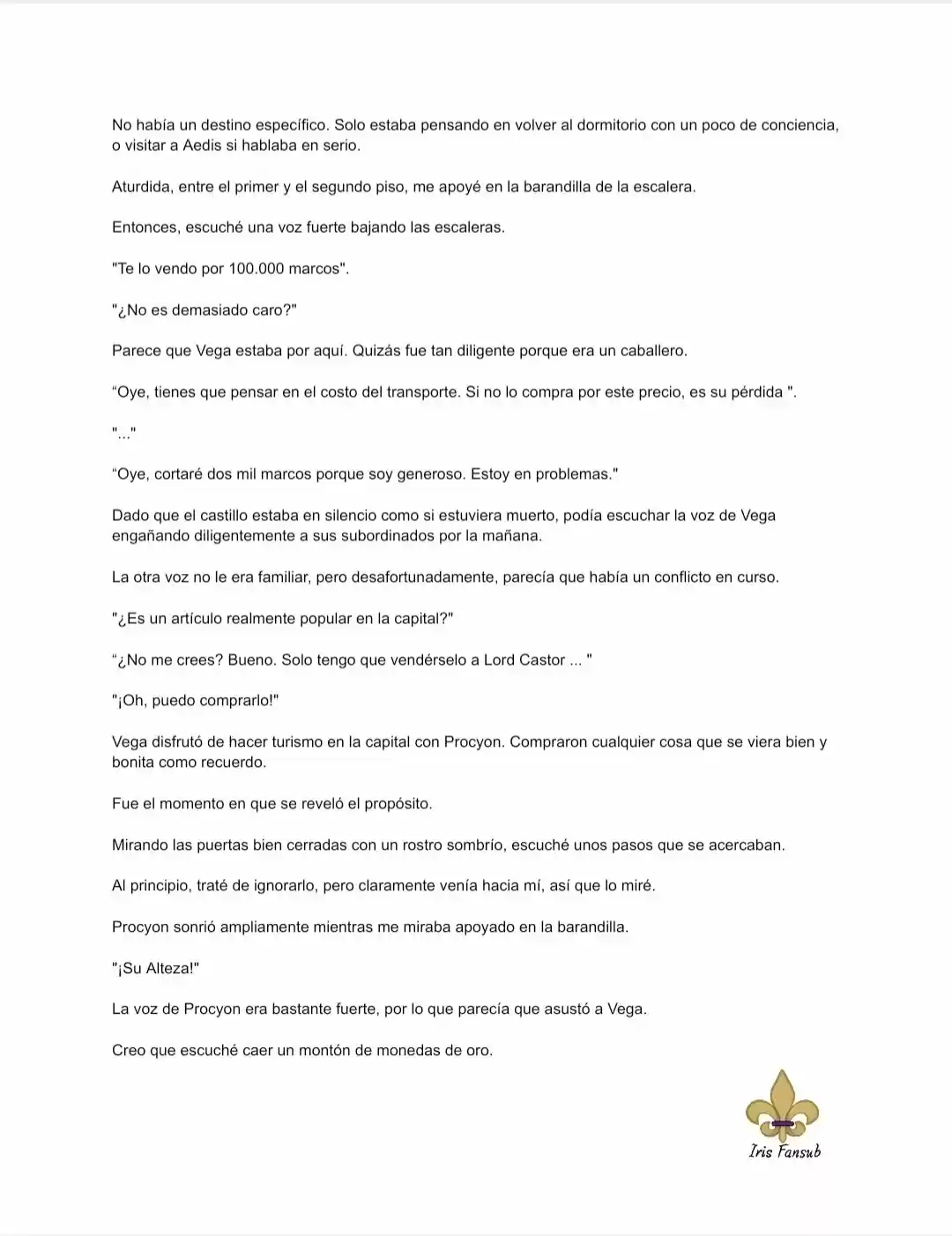 En Lugar Del Hijo, Tomaré Al Padre (Novela) capítulo 40 página 5
