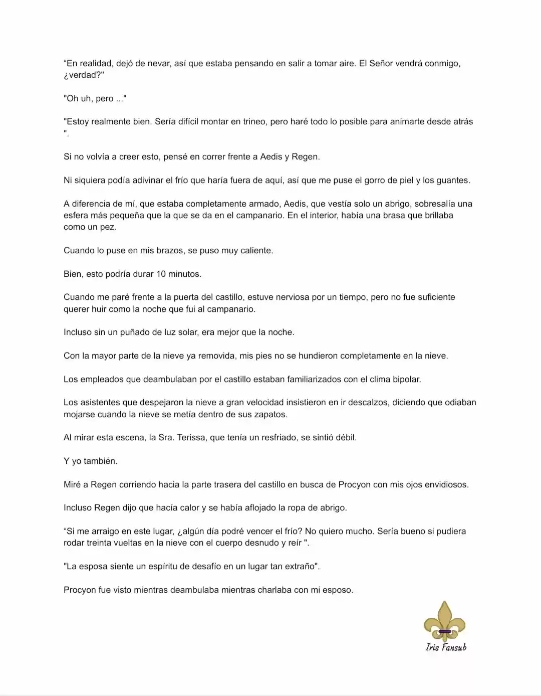 En Lugar Del Hijo, Tomaré Al Padre (Novela) capítulo 42 página 6