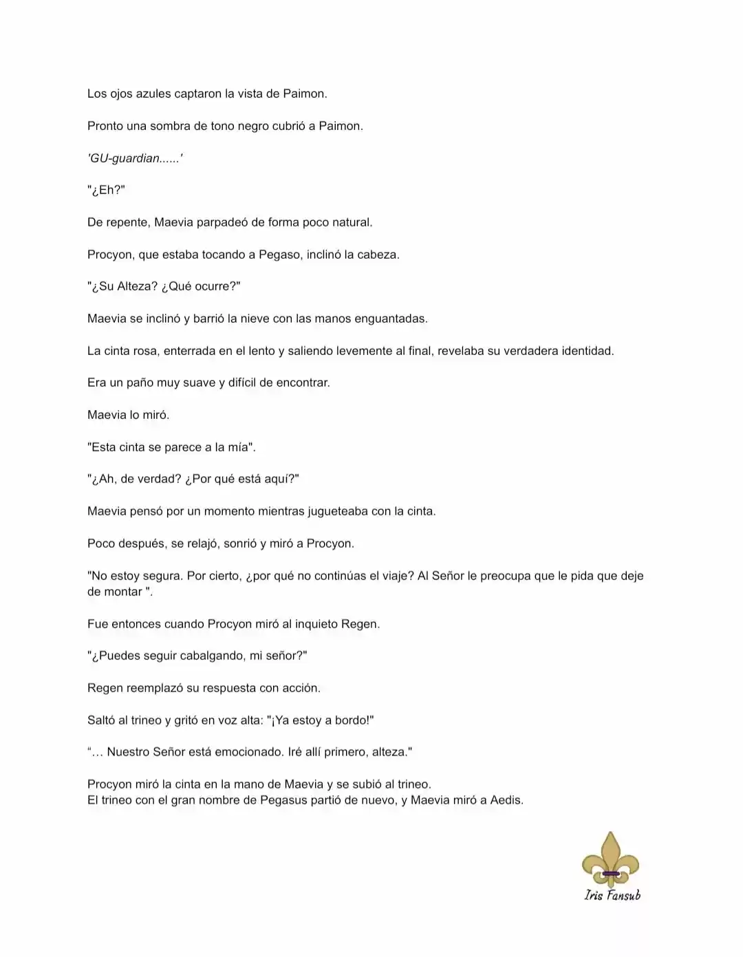 En Lugar Del Hijo, Tomaré Al Padre (Novela) capítulo 43 página 7