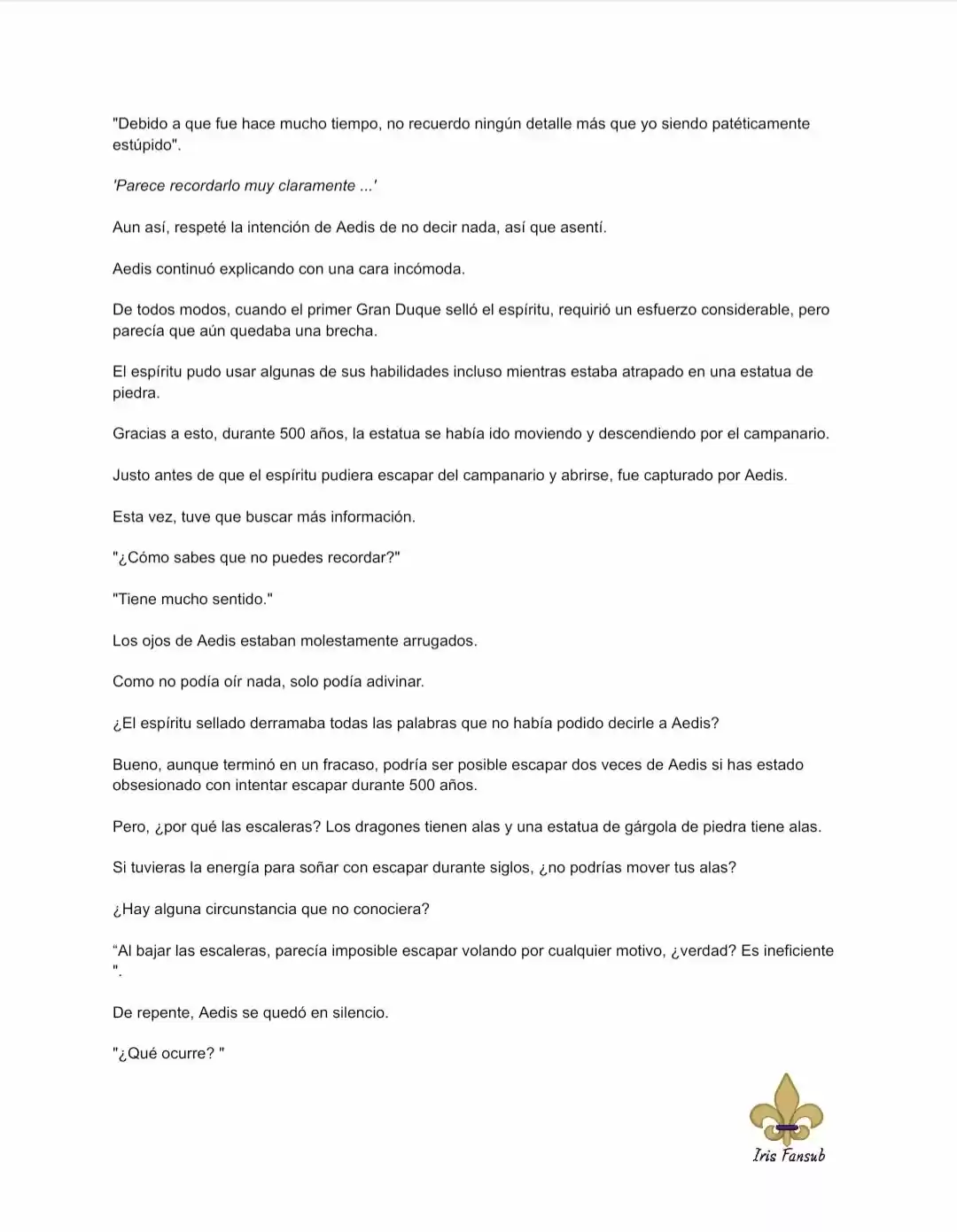 En Lugar Del Hijo, Tomaré Al Padre (Novela) capítulo 44 página 4