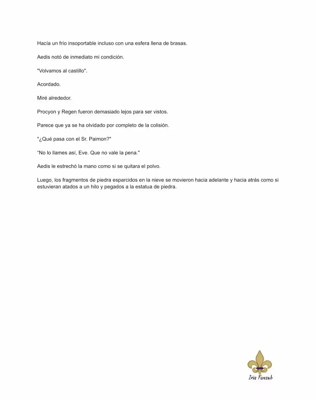 En Lugar Del Hijo, Tomaré Al Padre (Novela) capítulo 44 página 8