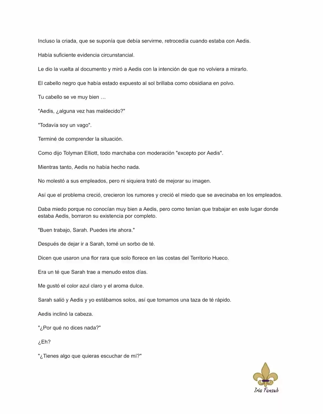 En Lugar Del Hijo, Tomaré Al Padre (Novela) capítulo 45 página 6