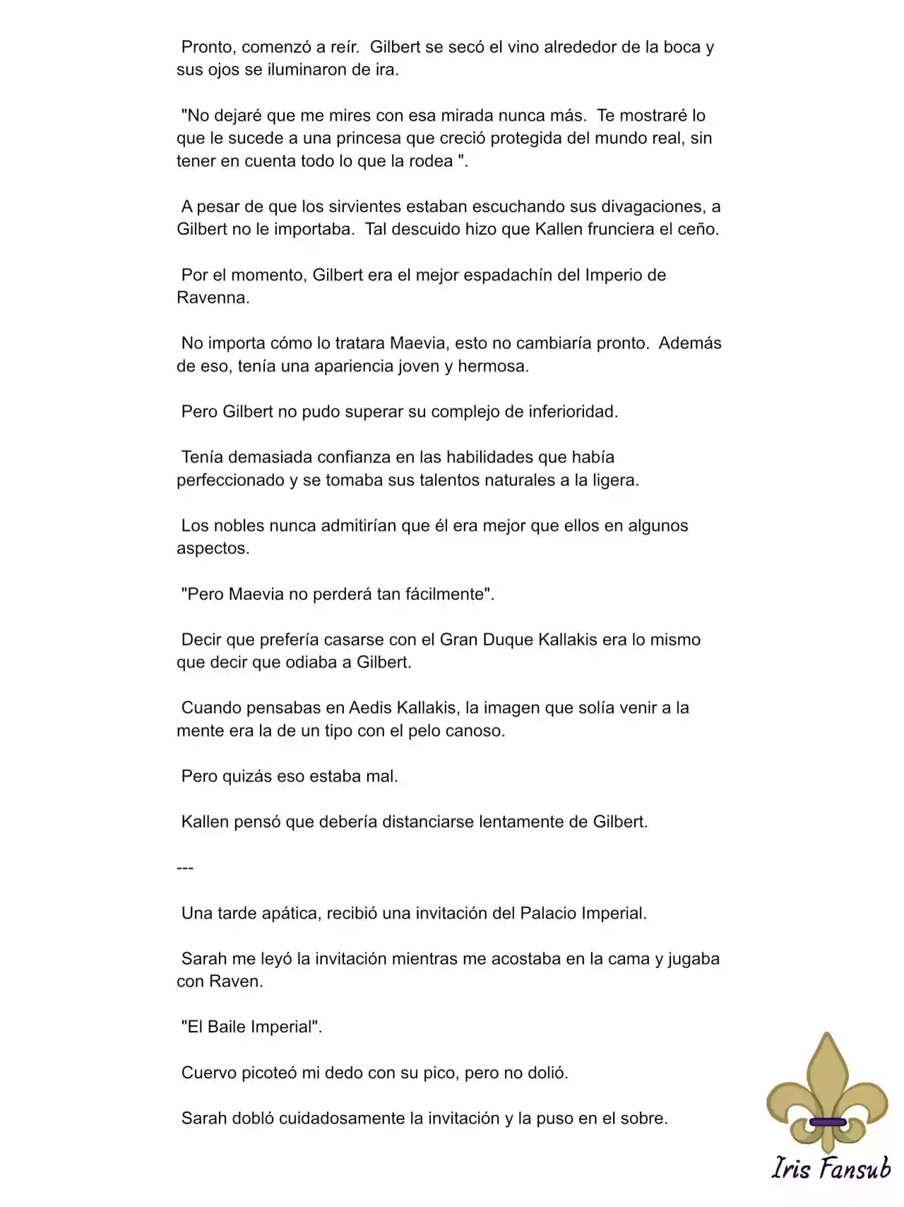 En Lugar Del Hijo, Tomaré Al Padre (Novela) capítulo 5 página 6