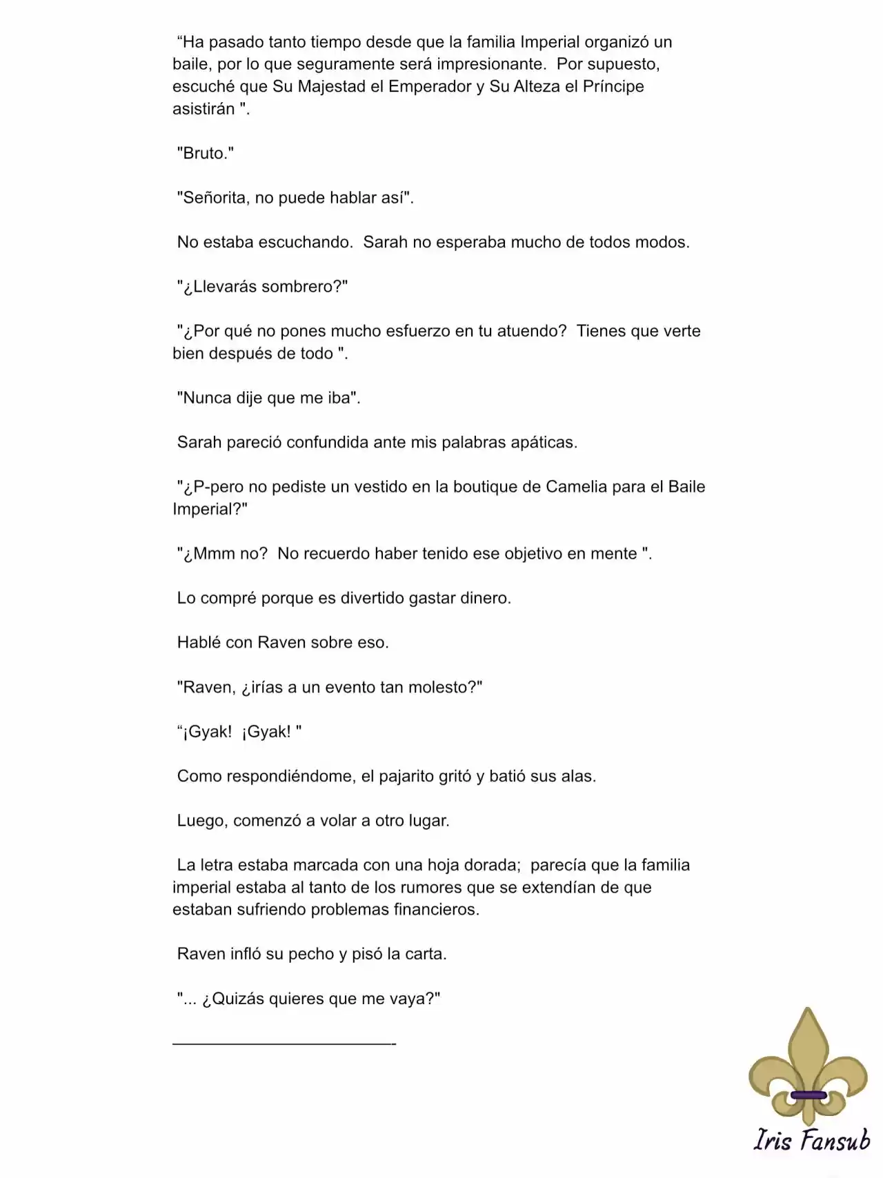 En Lugar Del Hijo, Tomaré Al Padre (Novela) capítulo 5 página 7