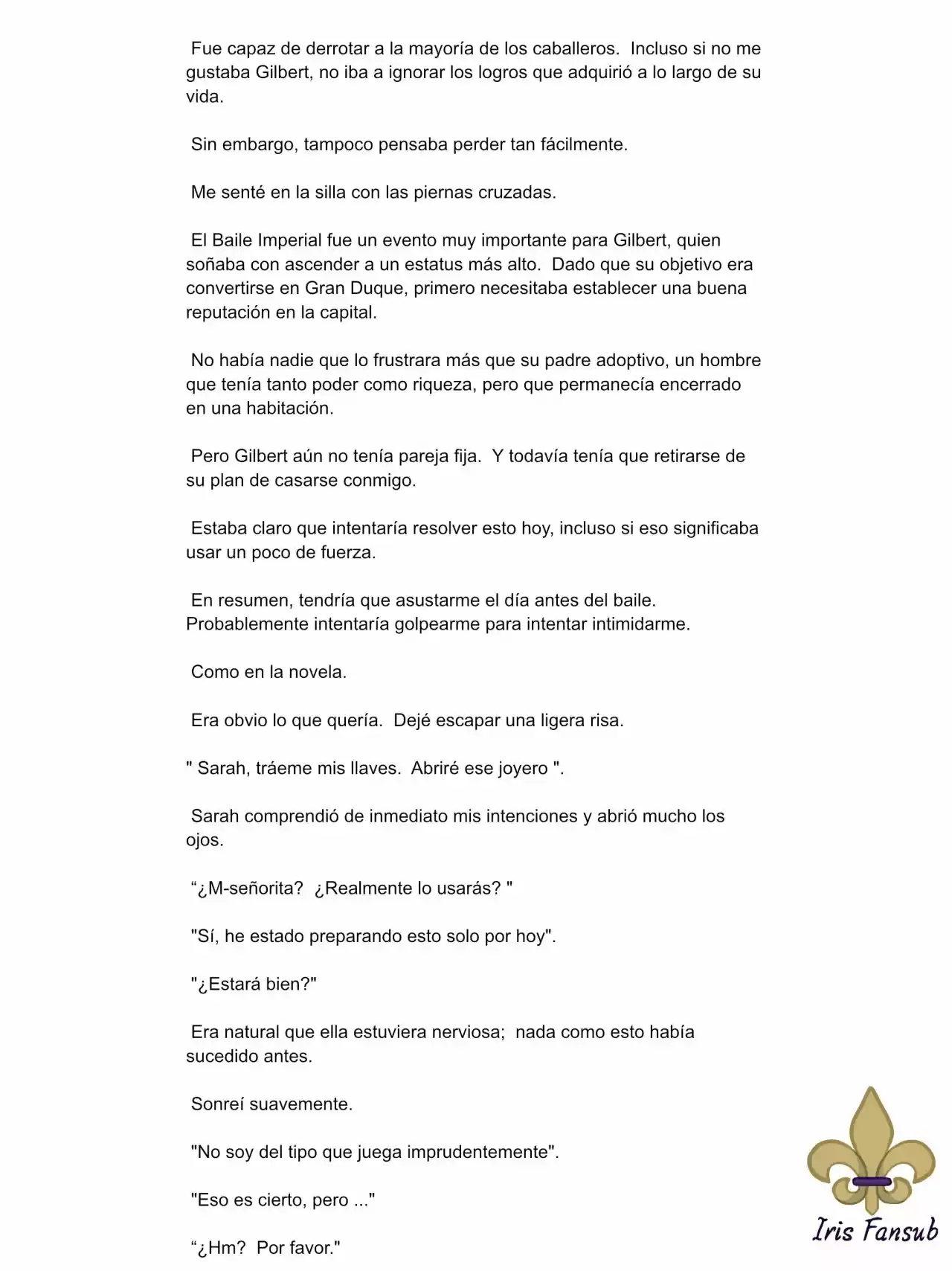 En Lugar Del Hijo, Tomaré Al Padre (Novela) capítulo 6 página 4