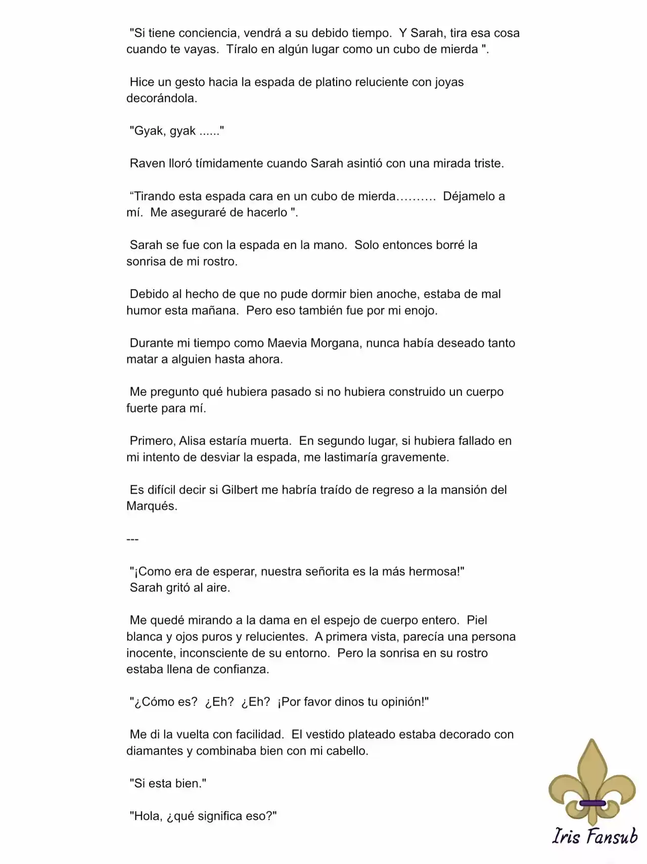 En Lugar Del Hijo, Tomaré Al Padre (Novela) capítulo 7 página 5