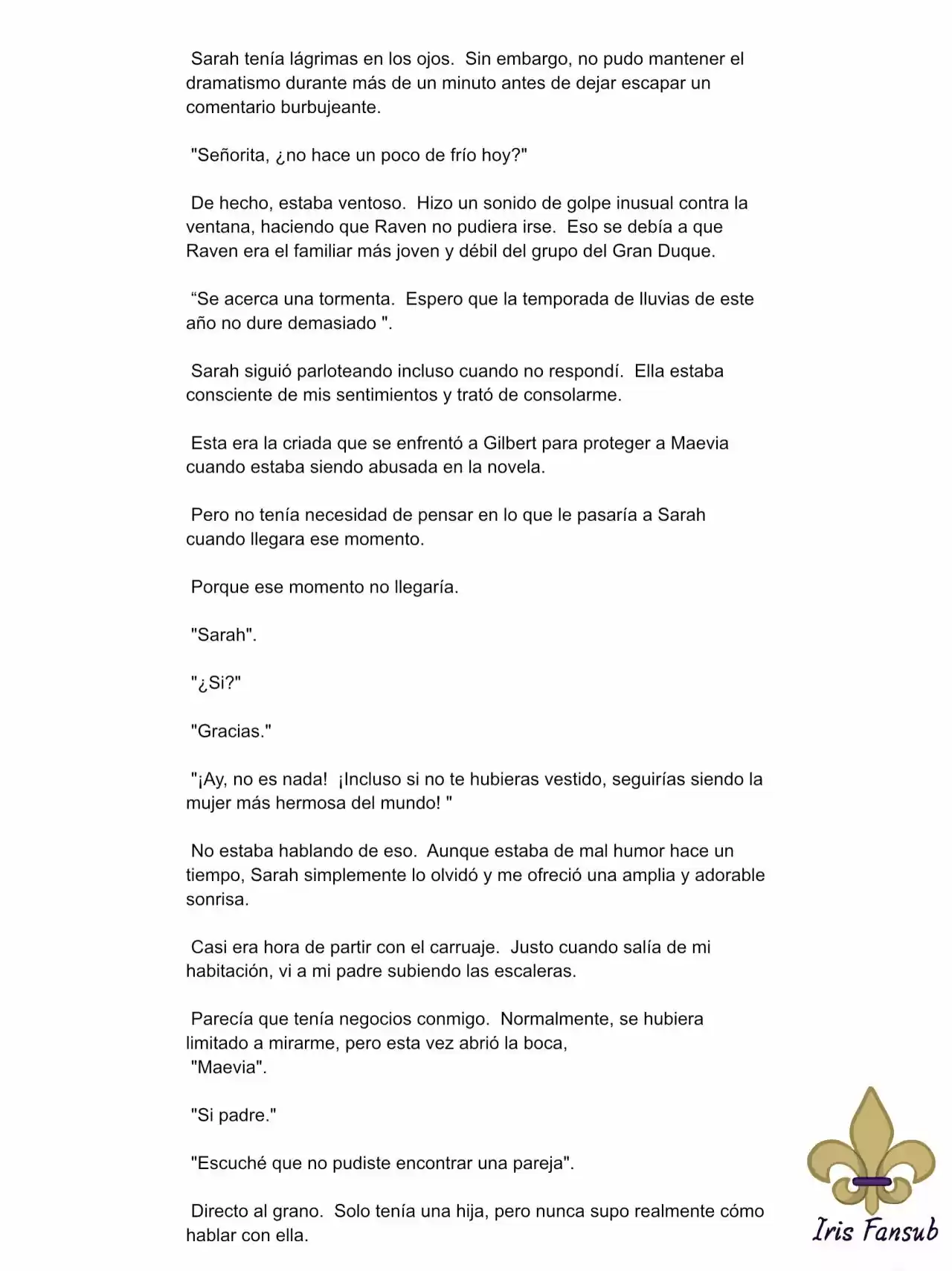 En Lugar Del Hijo, Tomaré Al Padre (Novela) capítulo 7 página 6